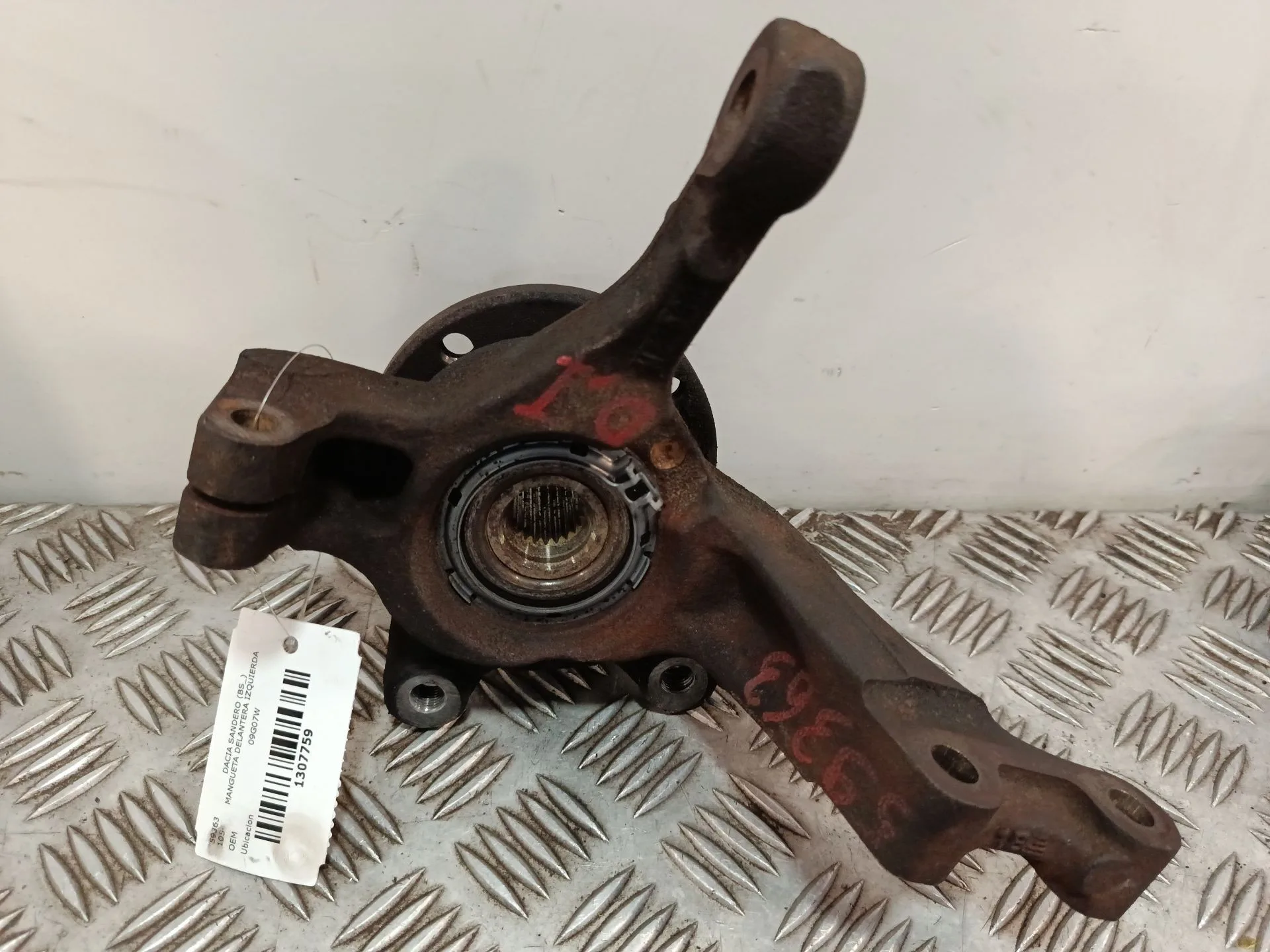 Mangueta Delantera Izquierda para Dacia Sandero (Bs_)