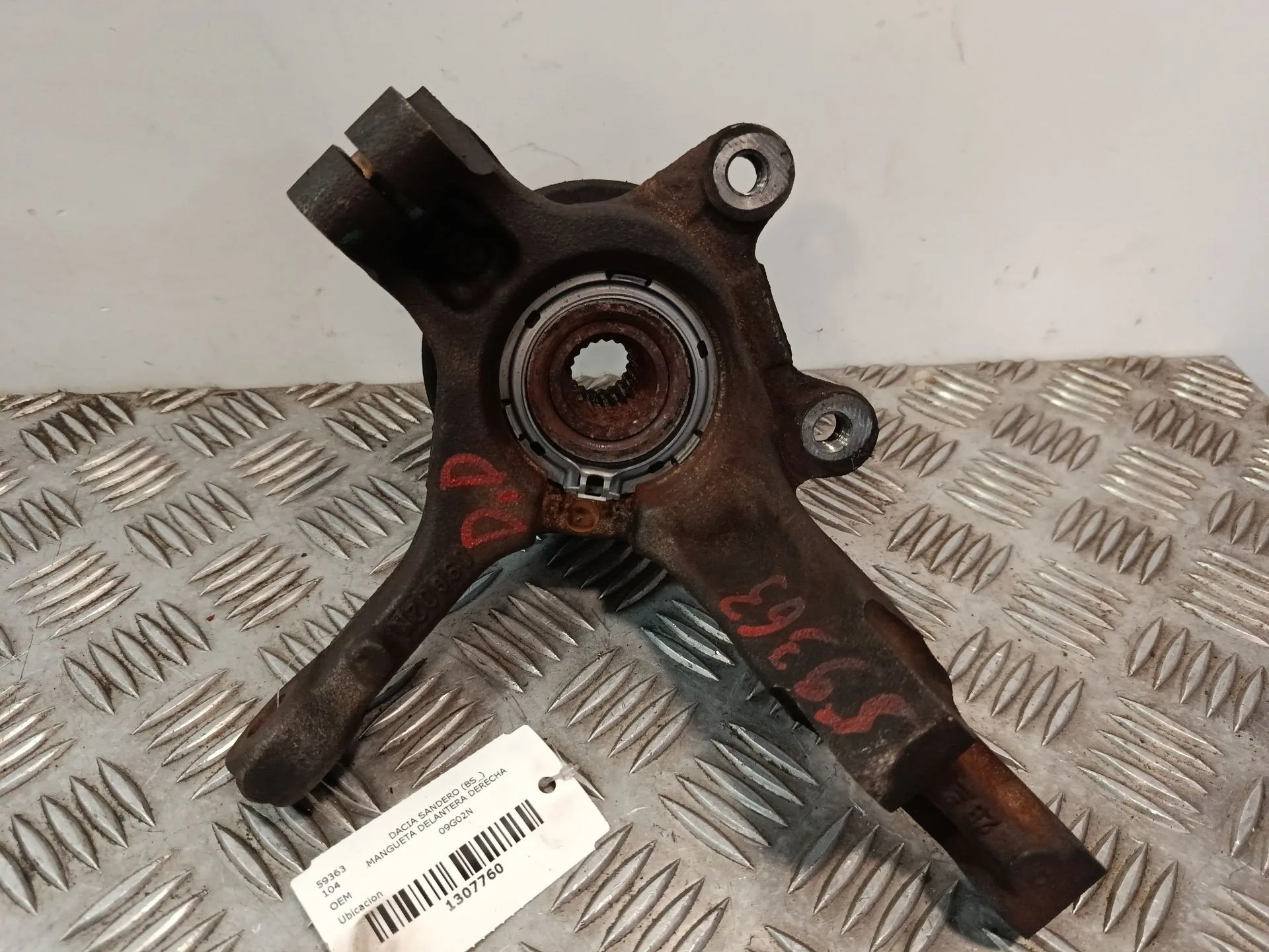 Mangueta Delantera Derecha para Dacia Sandero (Bs_)