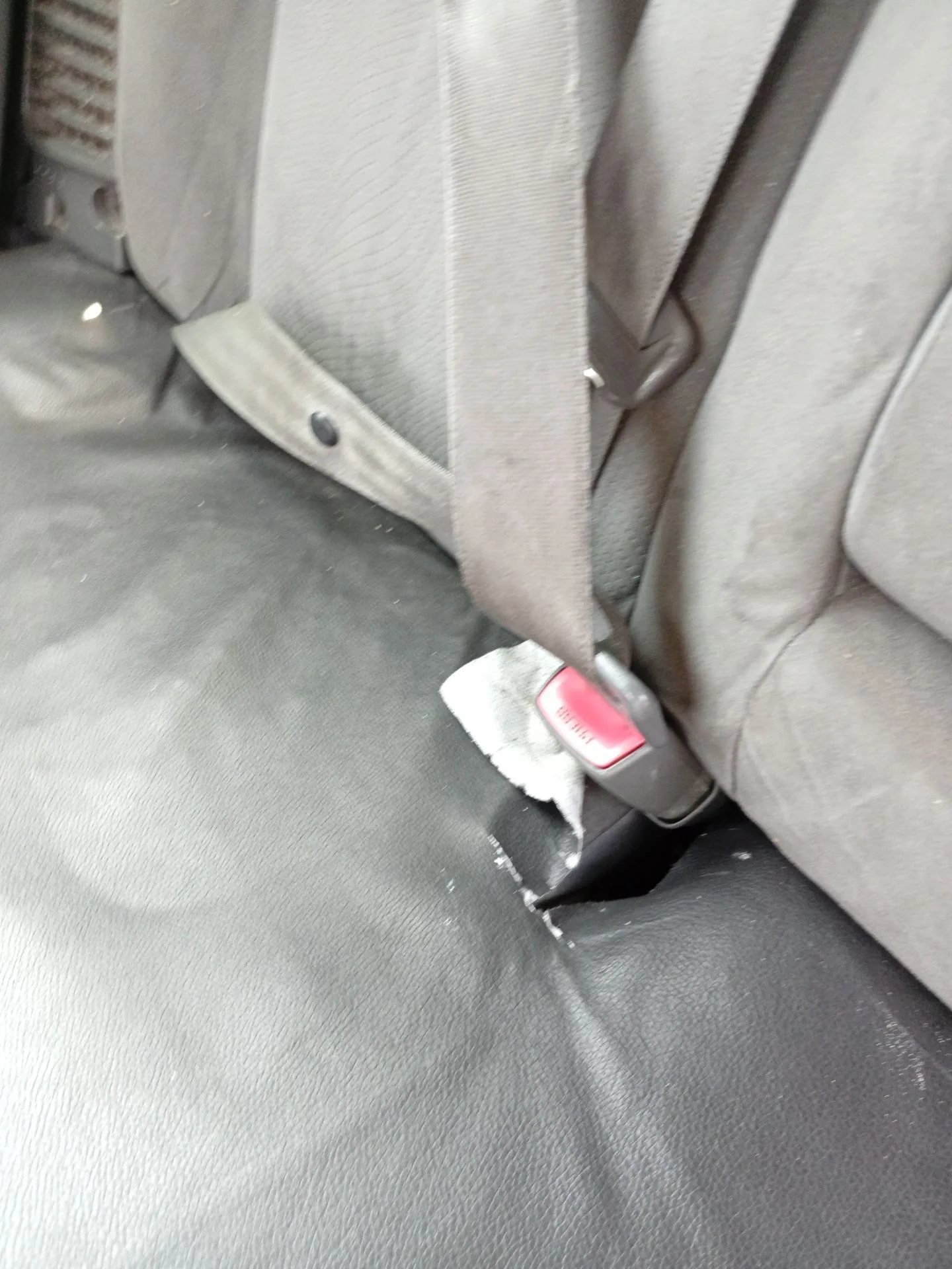Enganche Cinturon Trasero Derecho para Toyota Prius (_W3_)
