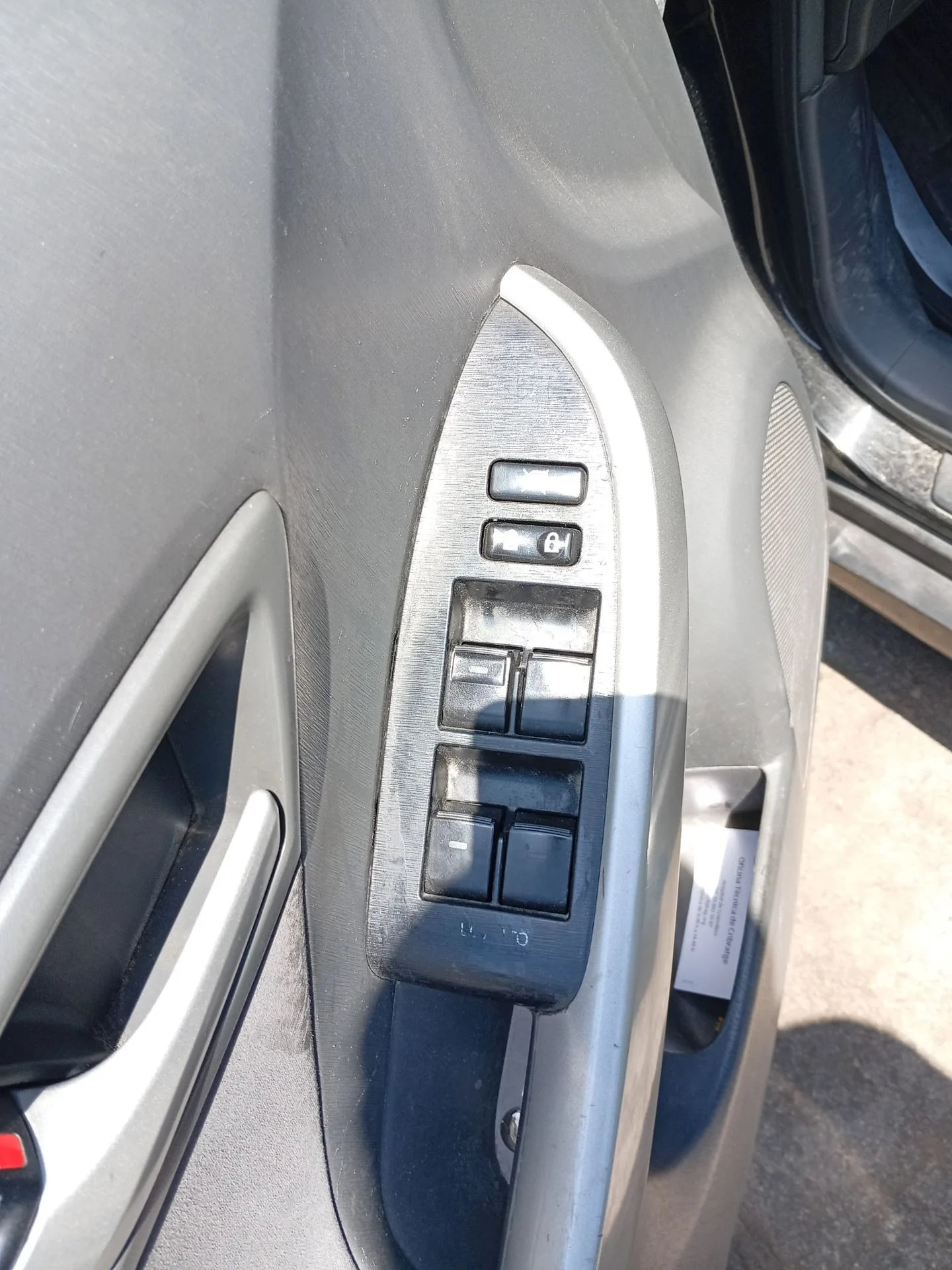 Mando Elevalunas Delantero Izquierdo para Toyota Prius (_W3_)