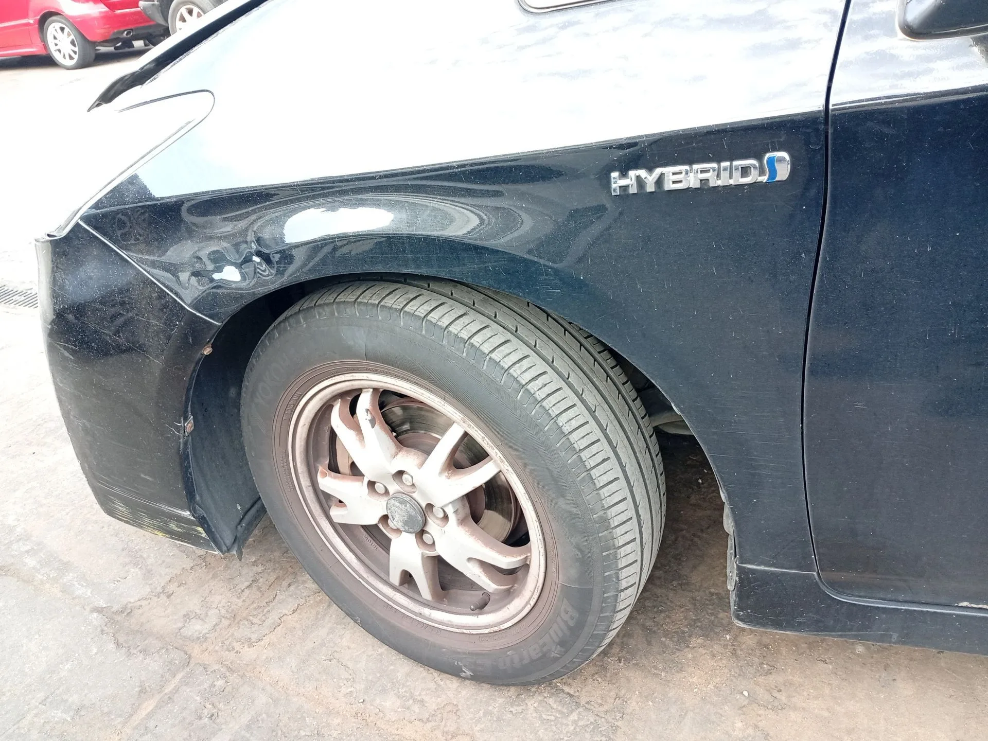 Paso De Rueda Delantero Izquierdo para Toyota Prius (_W3_)