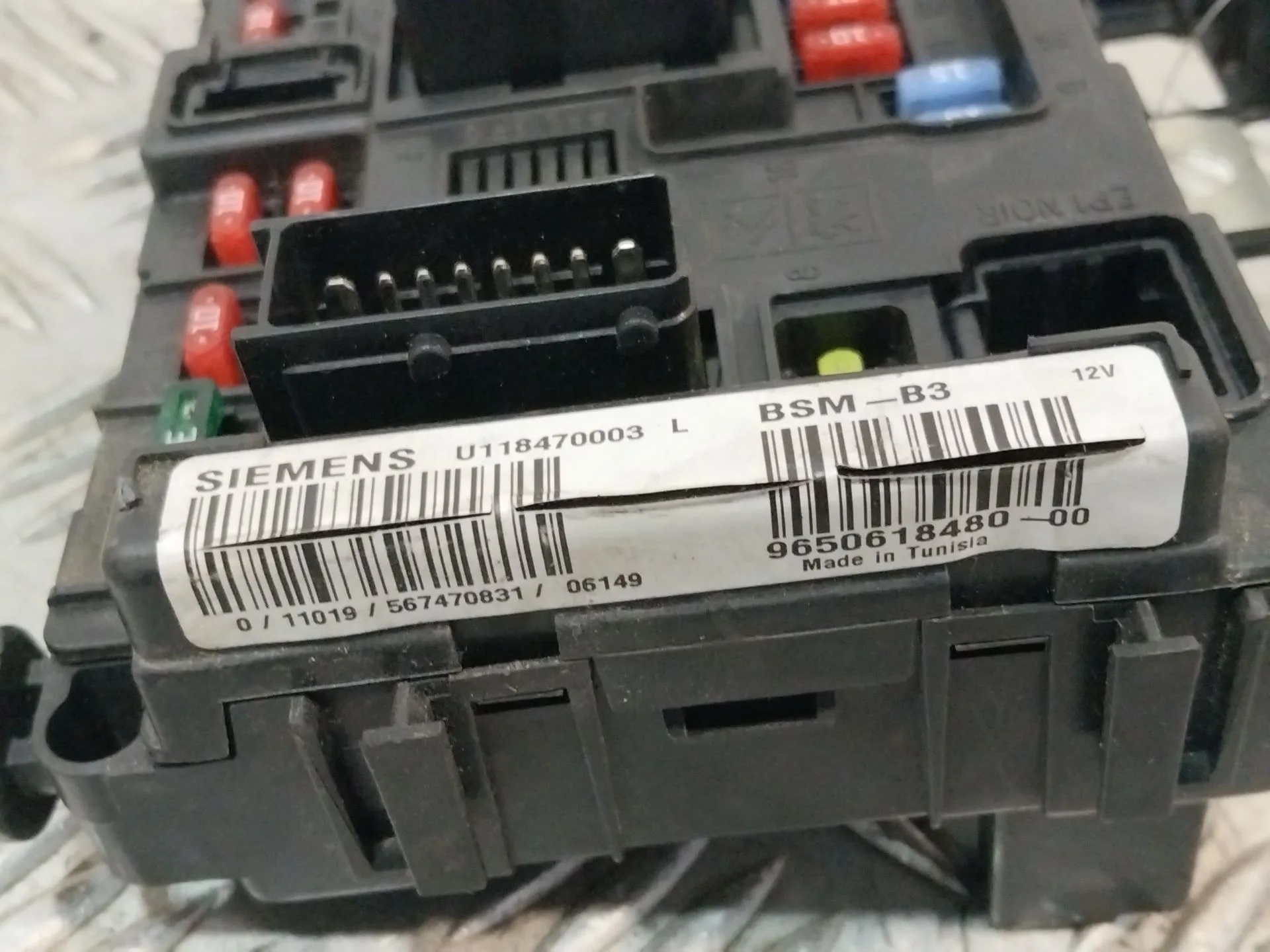 Caja Reles / Fusibles para Citroën Xsara Picasso (N68)