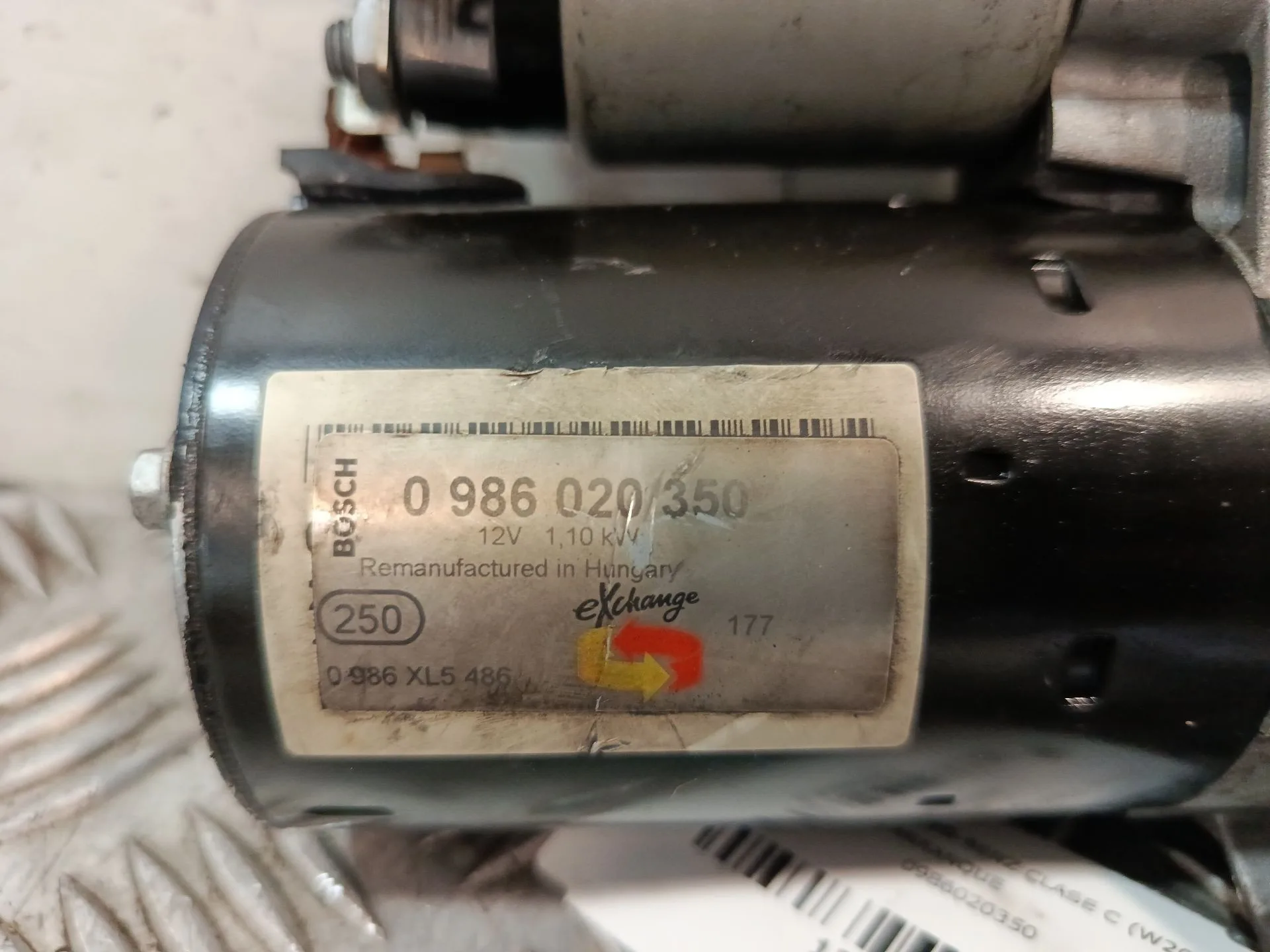 Motor Arranque para Mercedes-Benz Clase C (W203)