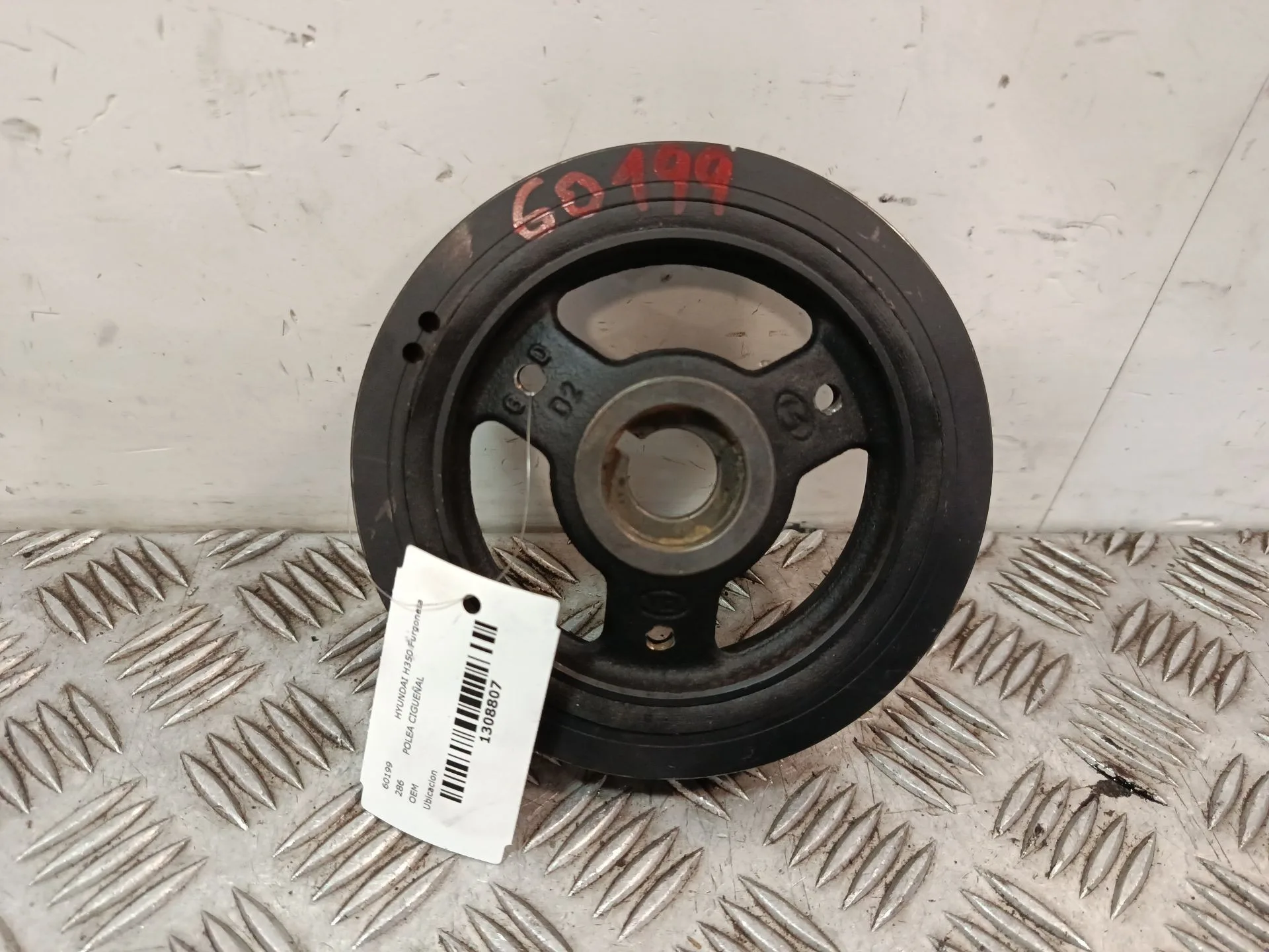 Polea Ciguenal para Hyundai H350 Furgoneta
