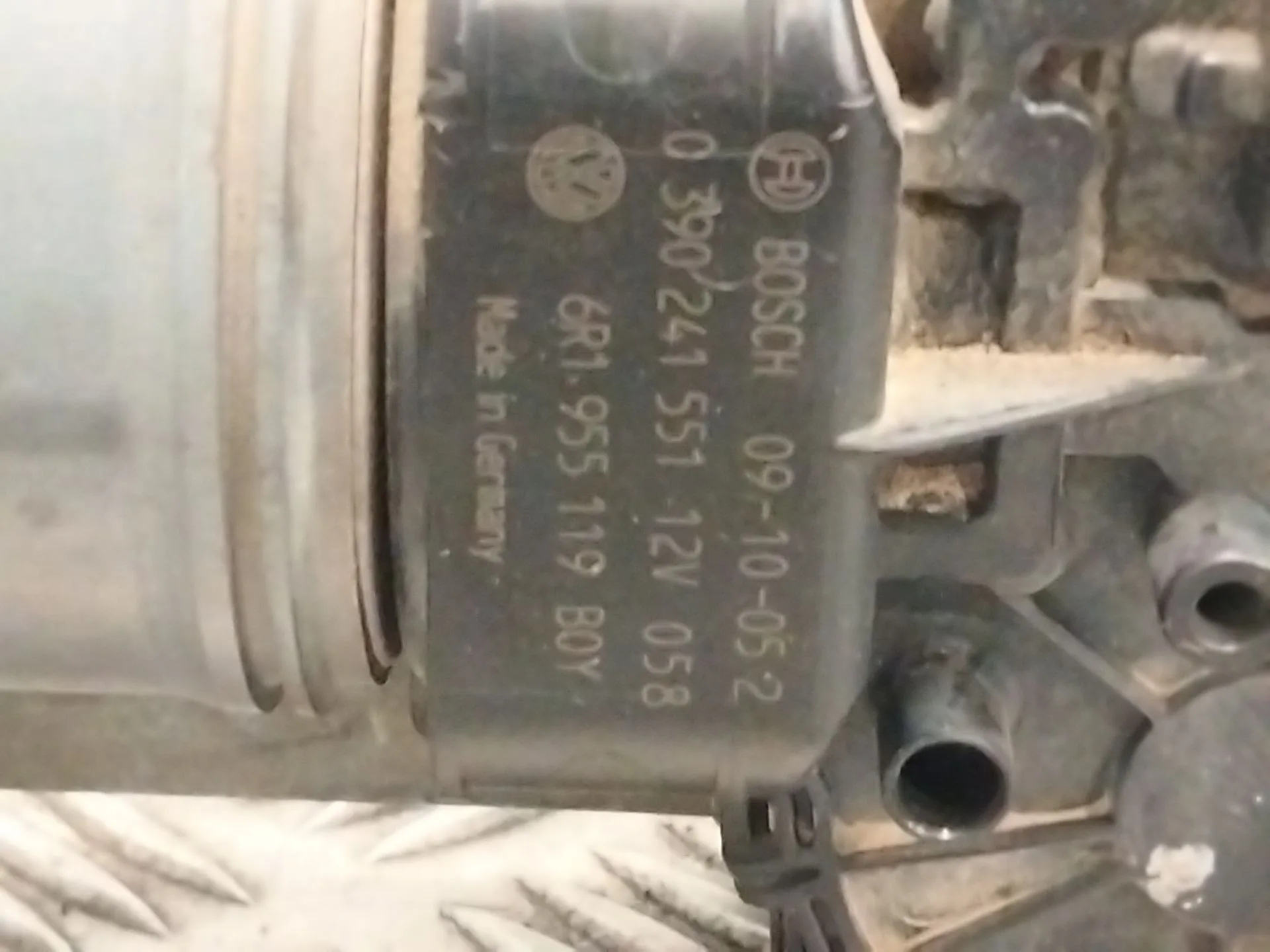 Motor Limpia Delantero para Volkswagen Polo (6R1)