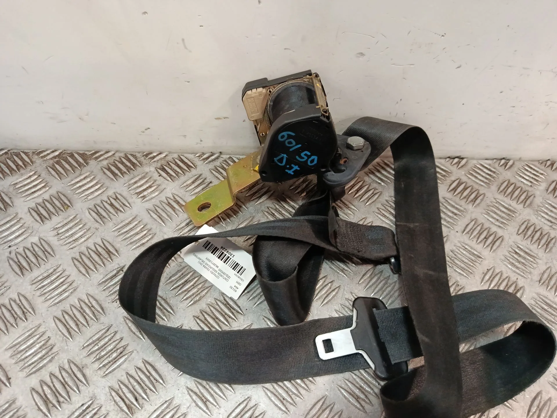 Cinturon Seguridad Delantero Izquierdo para Citroën Xsara (N1)