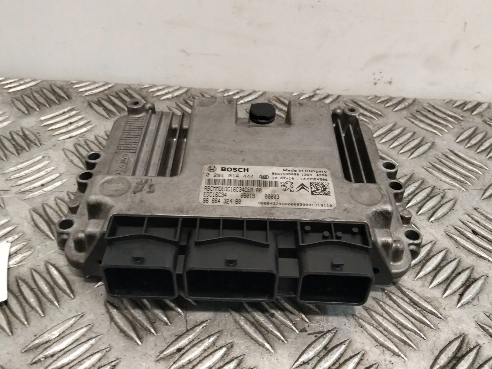 Centralita Motor Uce para Peugeot Bipper (Aa_)
