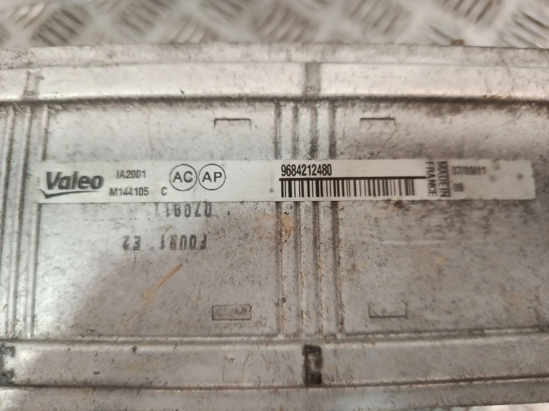 Intercooler para Peugeot 208