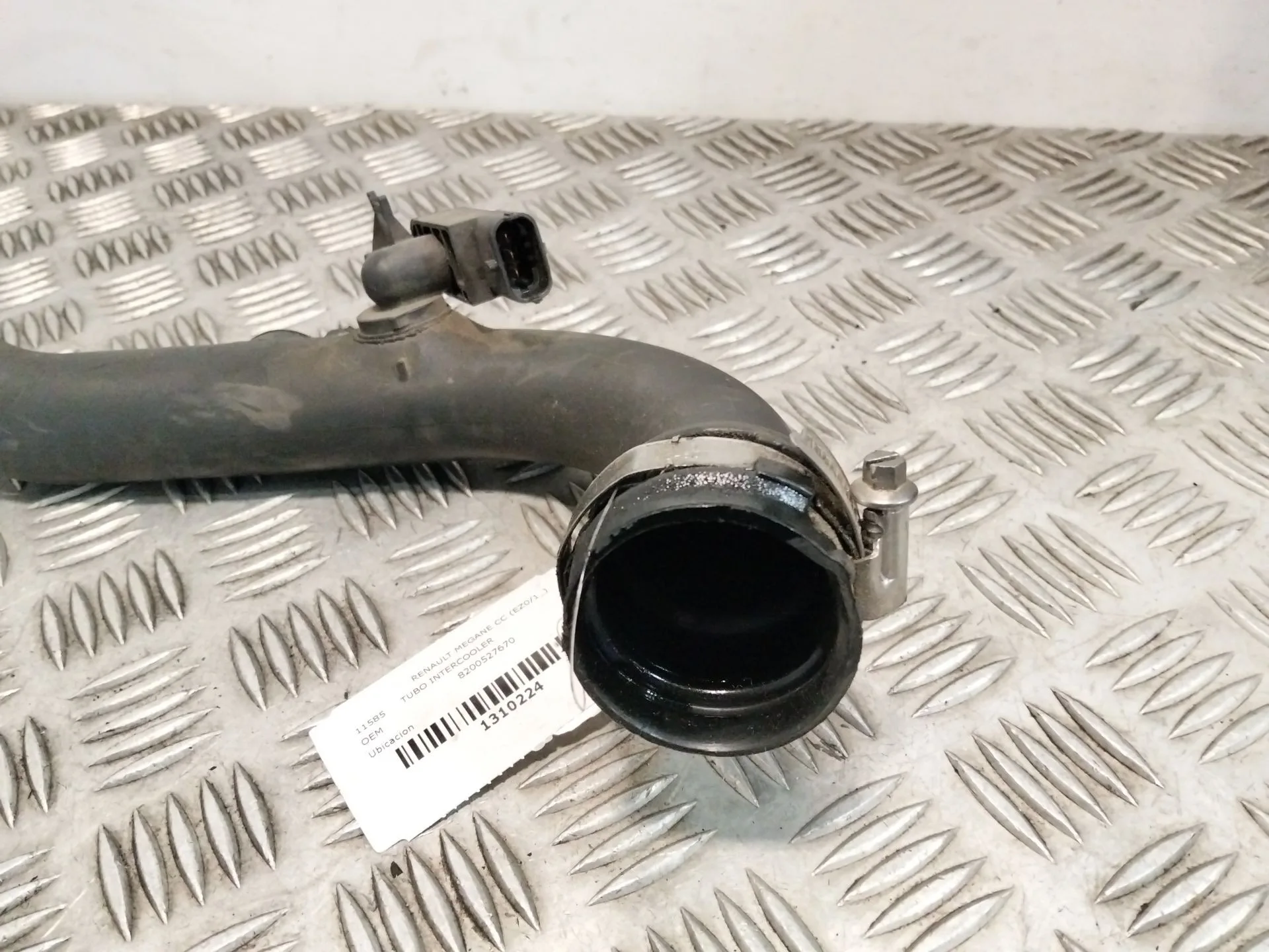 Tubo Intercooler para Renault Megane Cc (Ez0/1_)