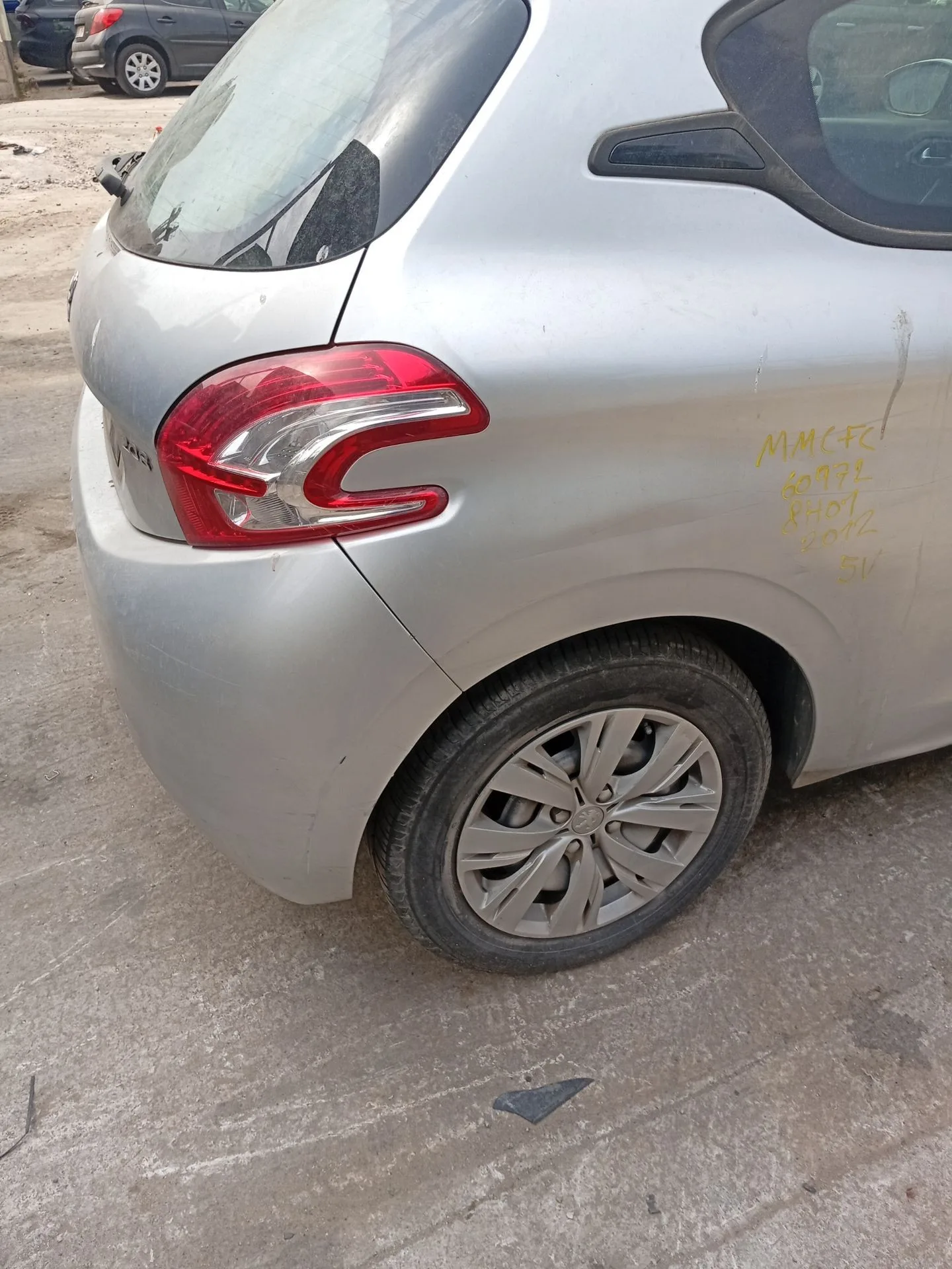 Amortiguador Trasero Derecho para Peugeot 208 I (Ca_, Cc_)