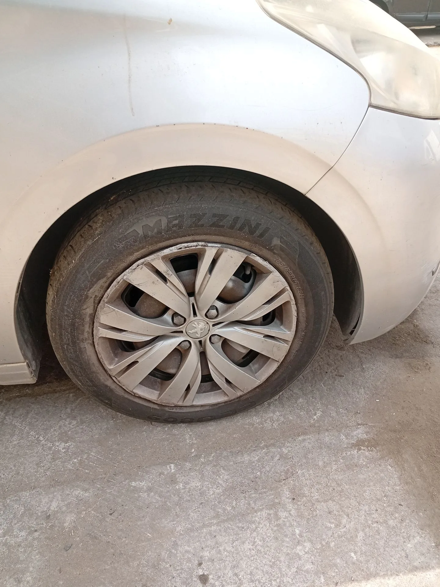 Paso De Rueda Delantero Derecho para Peugeot 208 I (Ca_, Cc_)