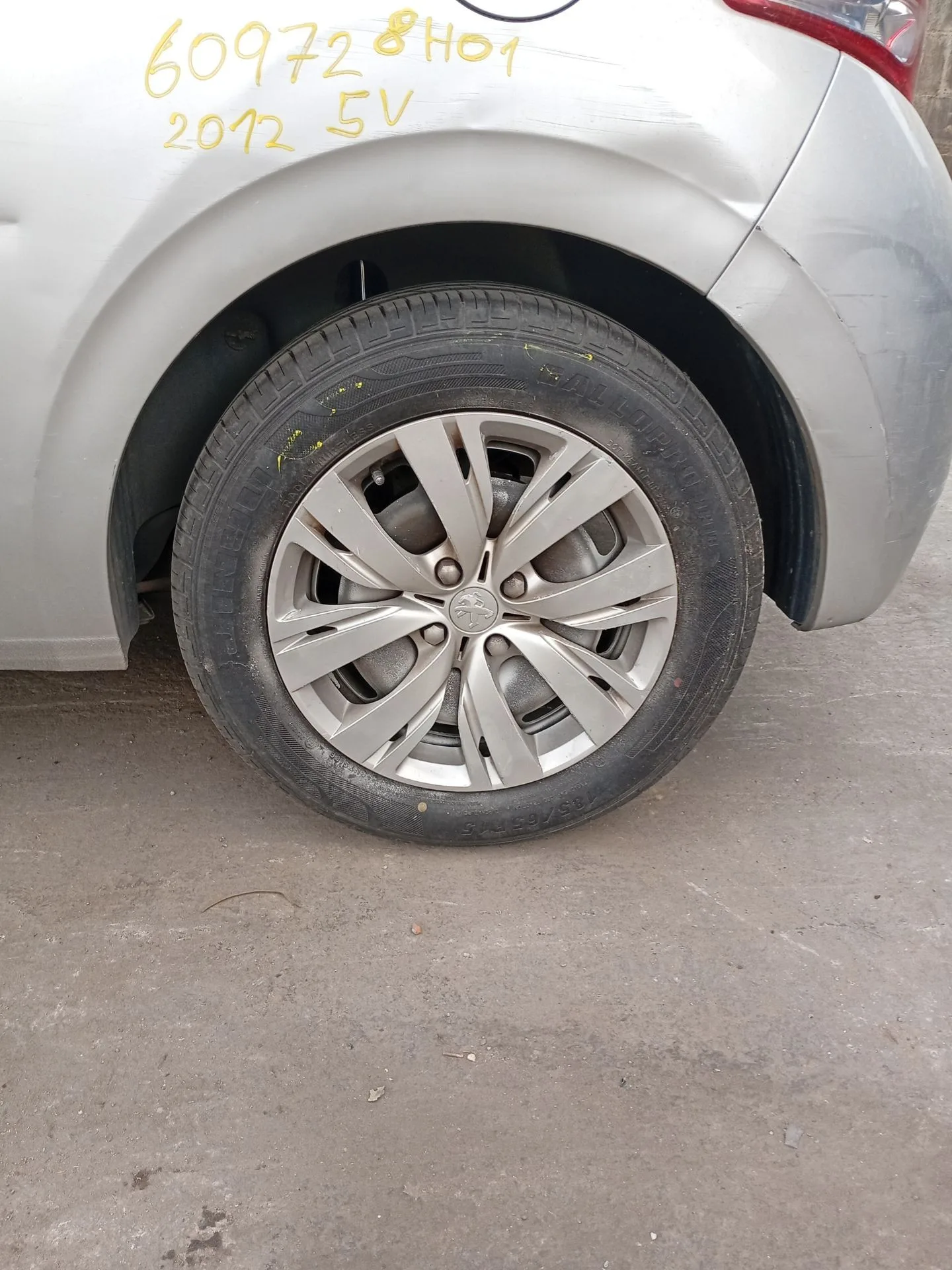 Paso De Rueda Trasero Izquierdo para Peugeot 208 I (Ca_, Cc_)