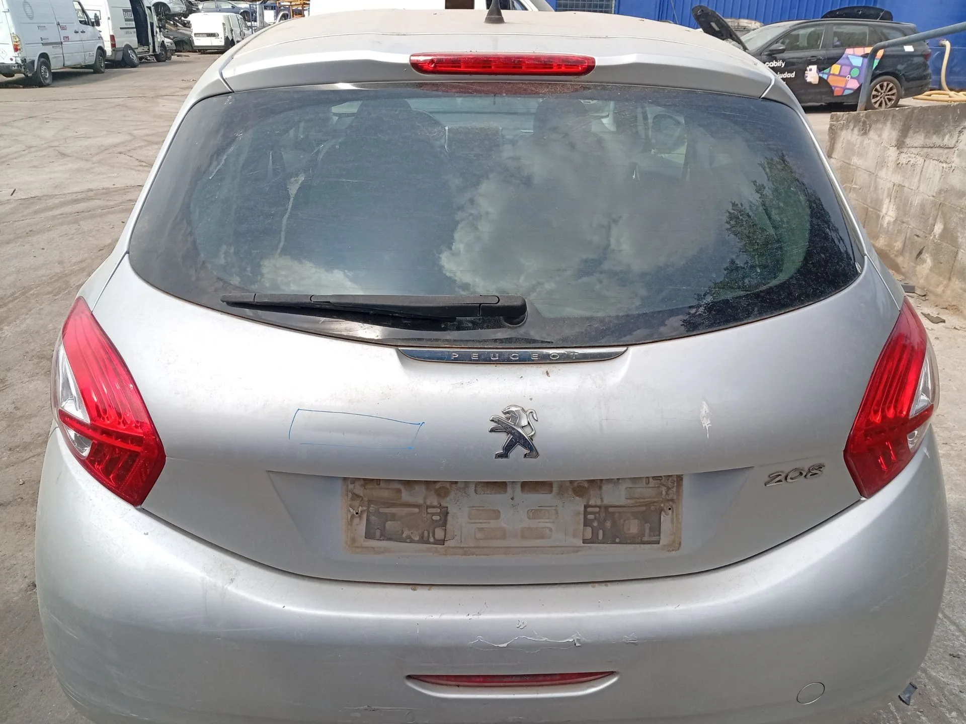 Porton Trasero para Peugeot 208 I (Ca_, Cc_)