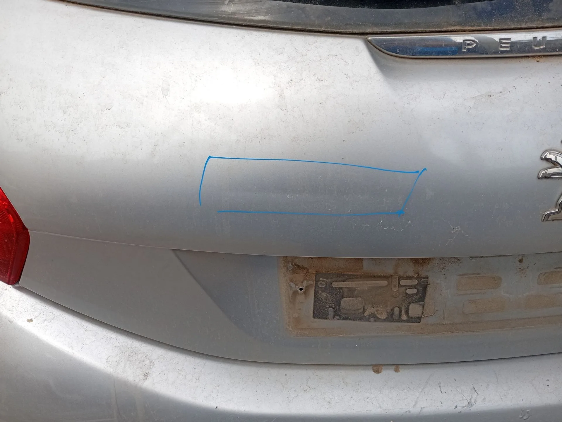 Porton Trasero para Peugeot 208 I (Ca_, Cc_)