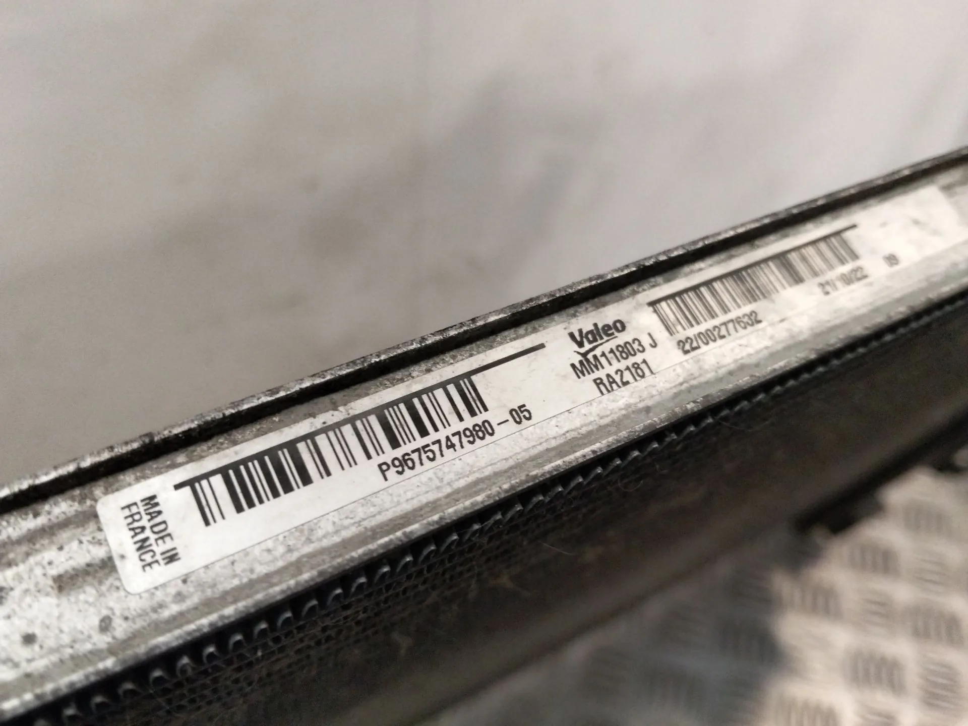 Radiador Agua para Peugeot Expert Caja/Chasis (V_)