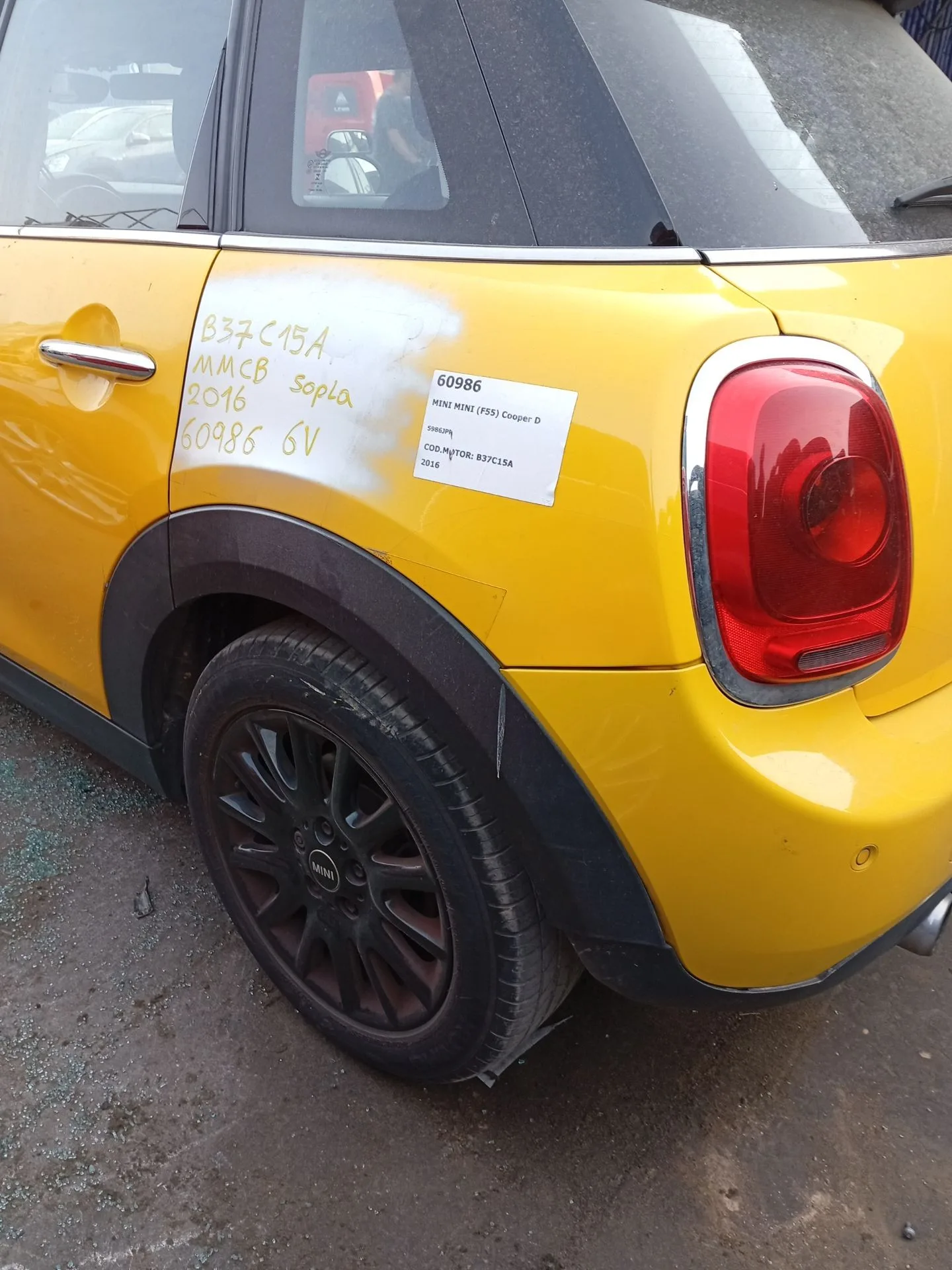 Amortiguador Trasero Izquierdo para Mini Mini (F55)