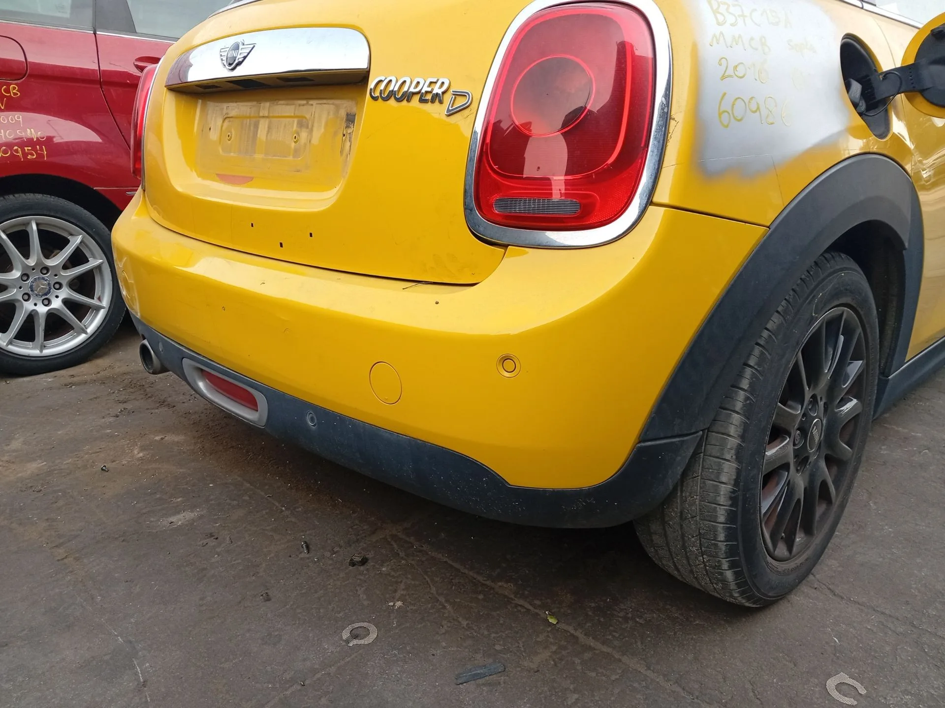 Paragolpes Trasero para Mini Mini (F55)