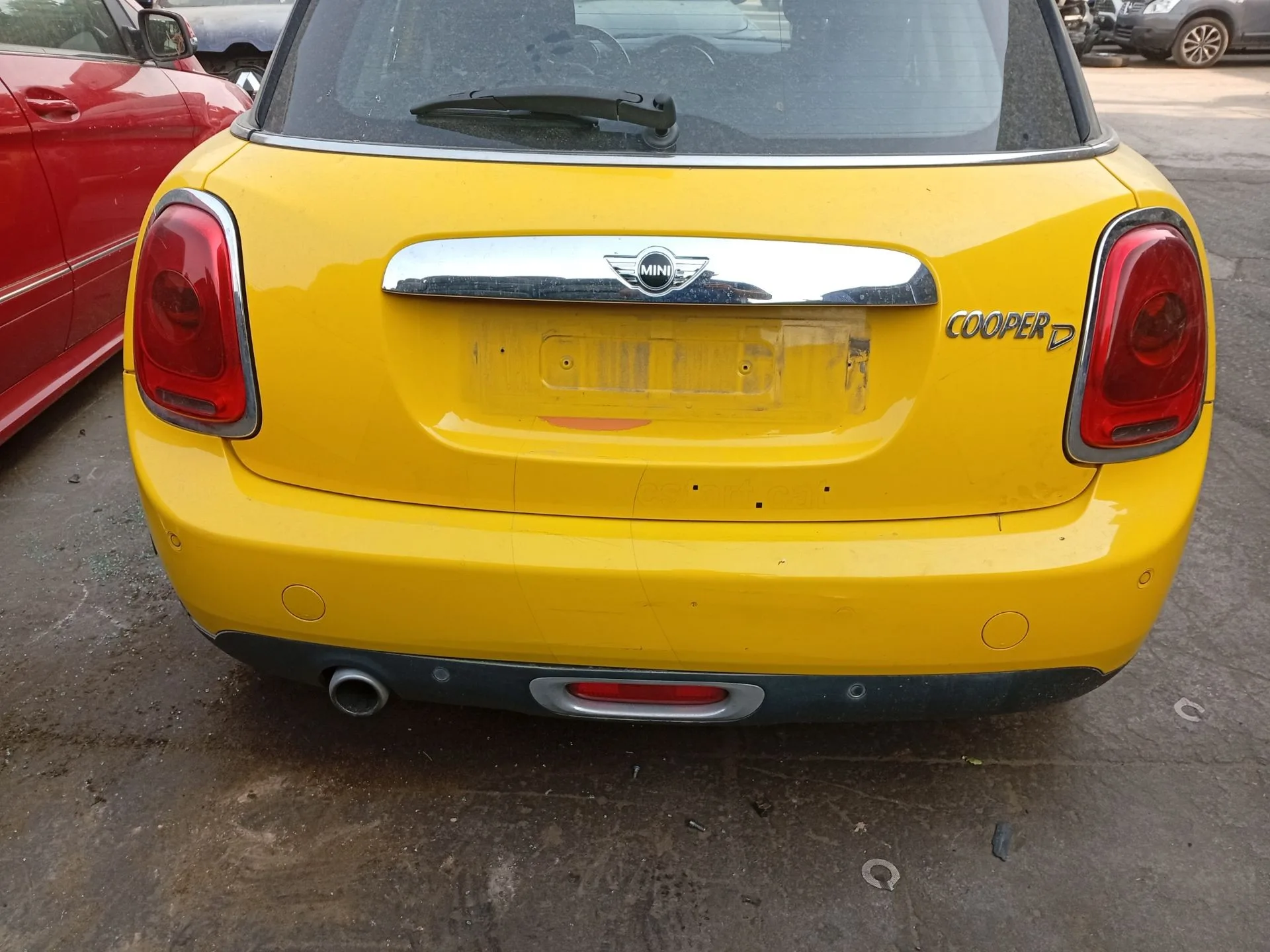 Refuerzo Paragolpes Trasero para Mini Mini (F55)