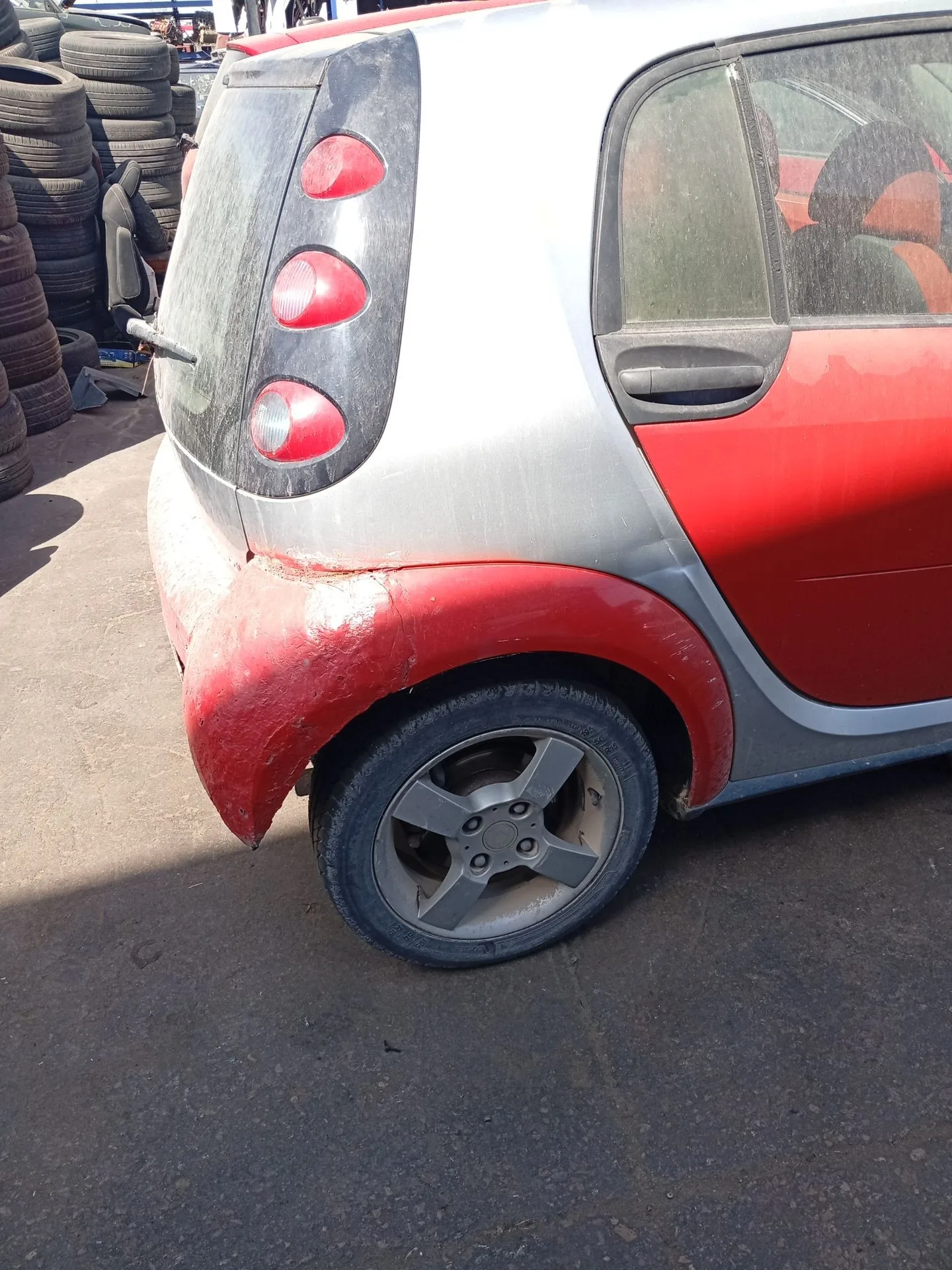 Amortiguador Trasero Derecho para Smart Forfour (454)