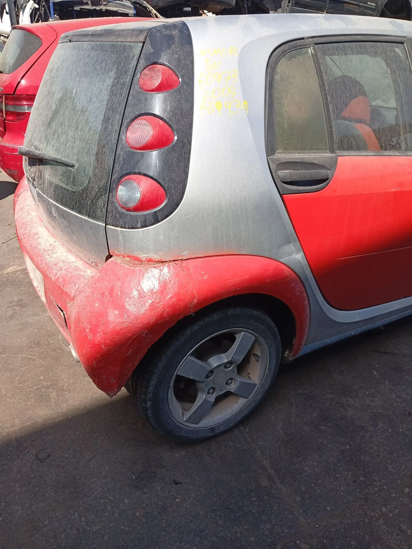 Amortiguador Trasero Derecho para Smart Forfour (454)