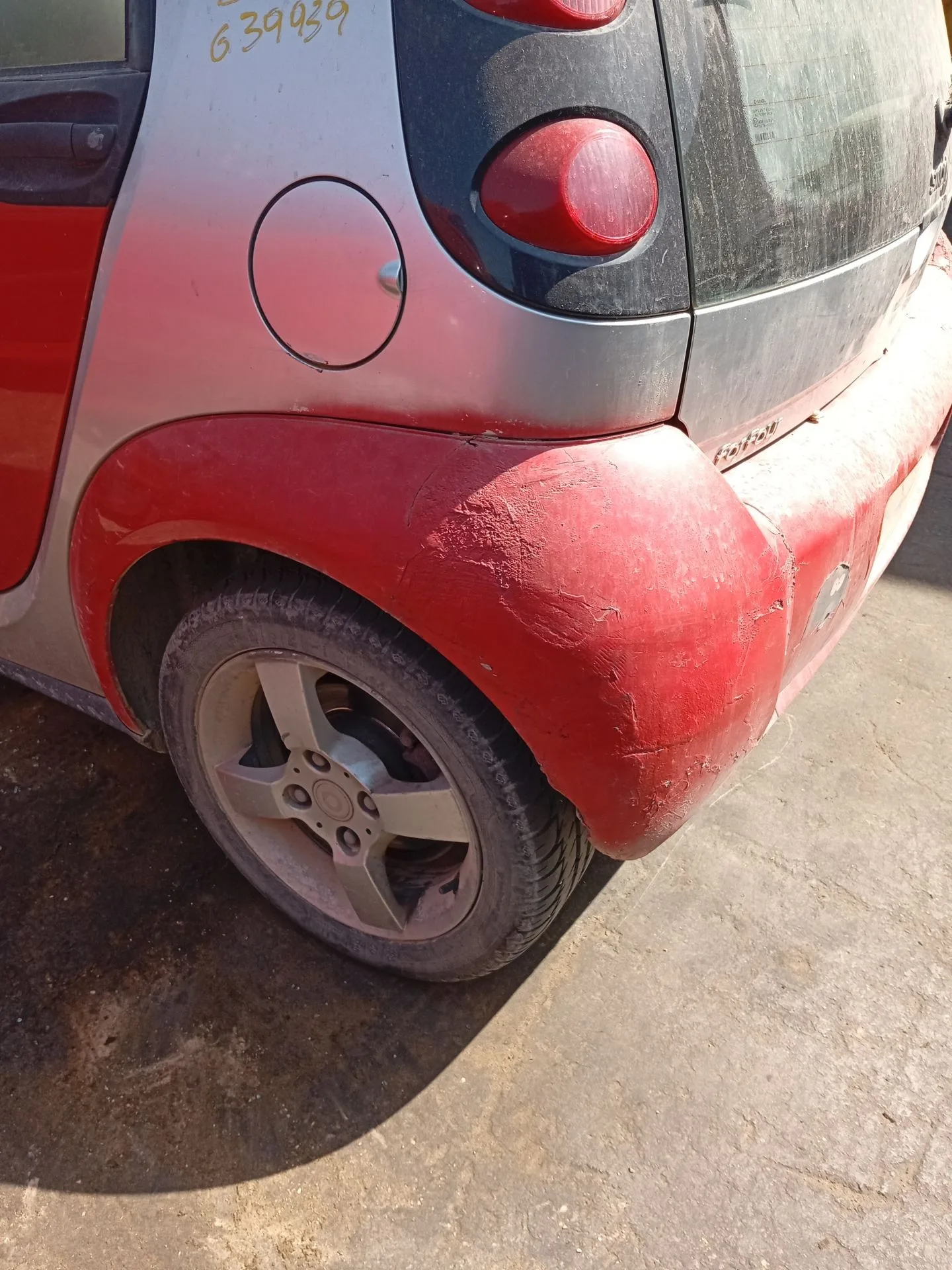 Amortiguador Trasero Izquierdo para Smart Forfour (454)