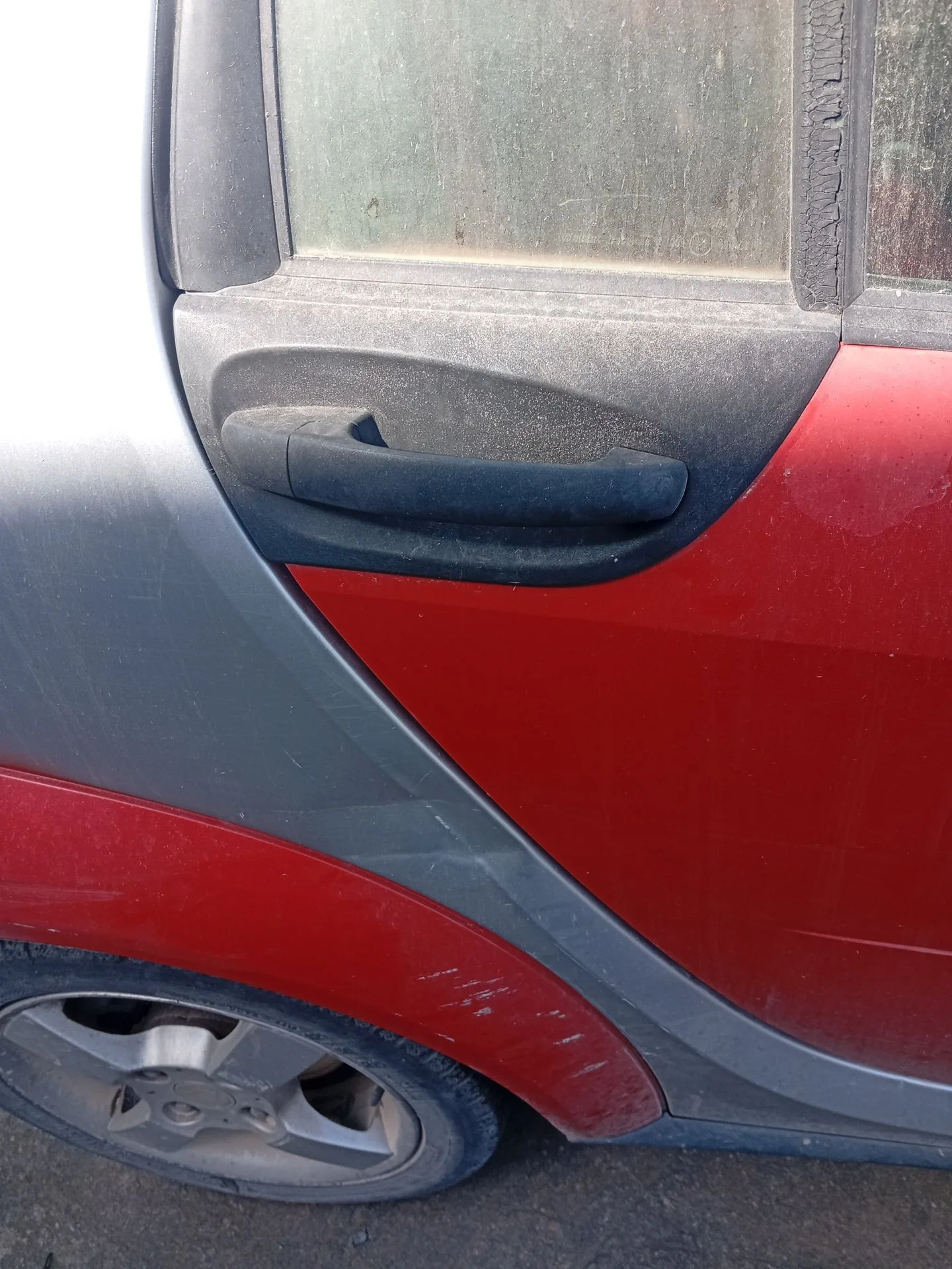 Maneta Exterior Trasera Derecha para Smart Forfour (454)