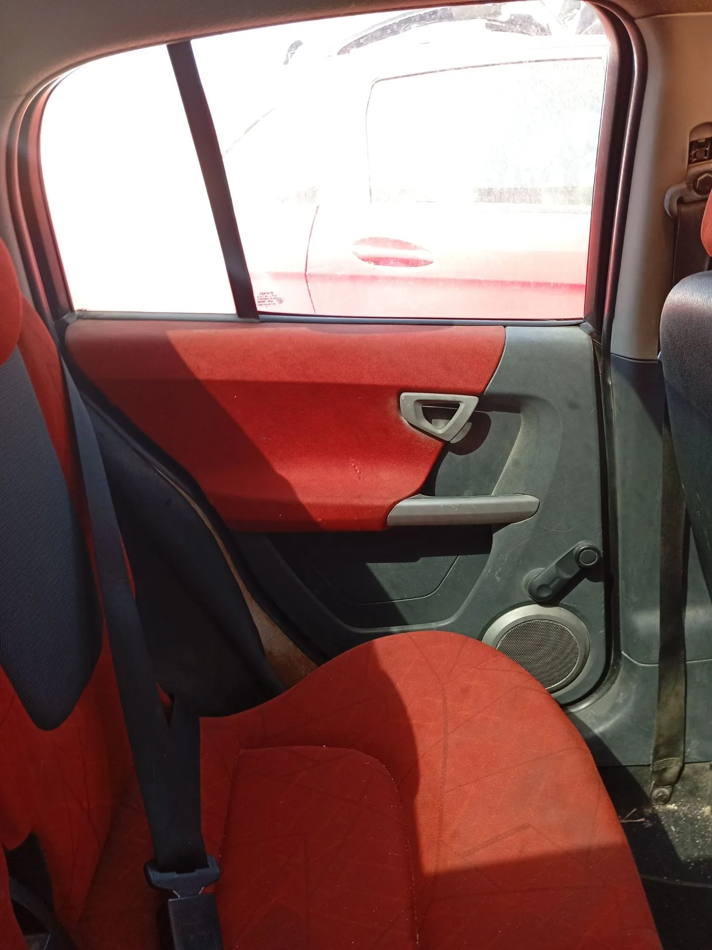 Maneta Interior Trasera Izquierda para Smart Forfour (454)