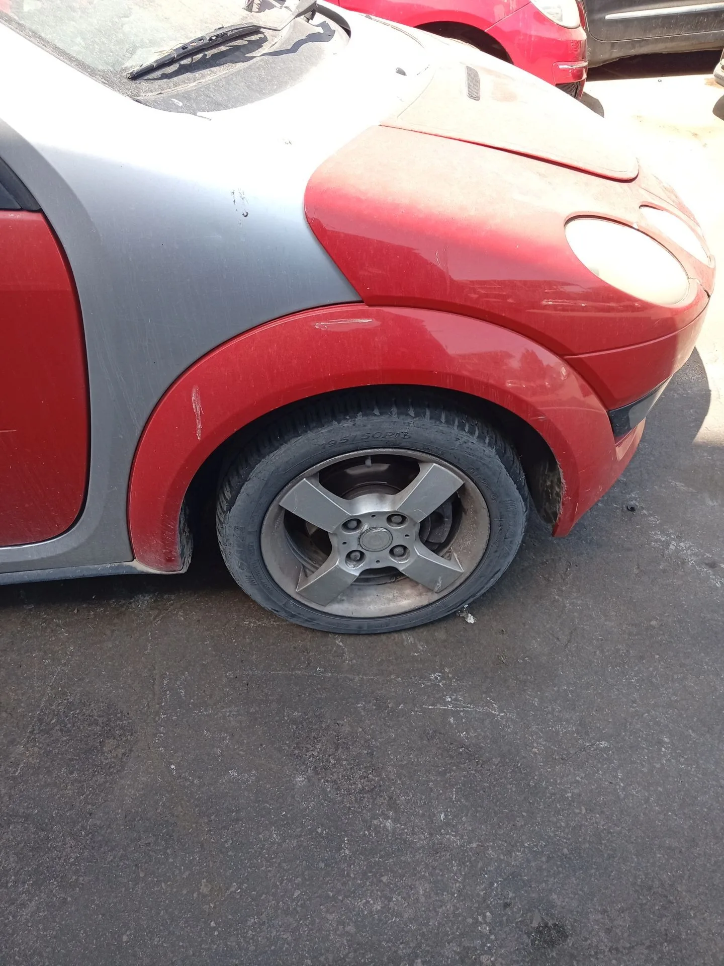 Paso De Rueda Delantero Derecho para Smart Forfour (454)