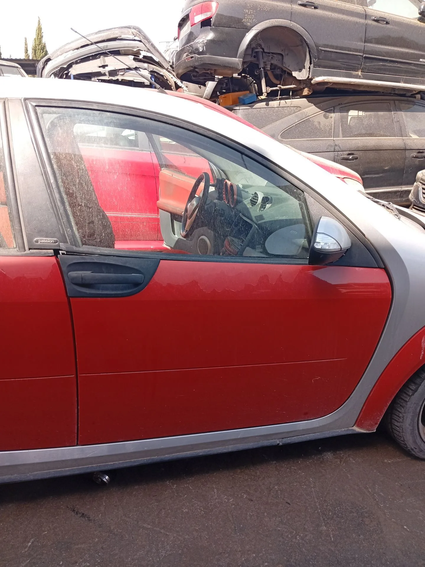Puerta Delantera Derecha para Smart Forfour (454)