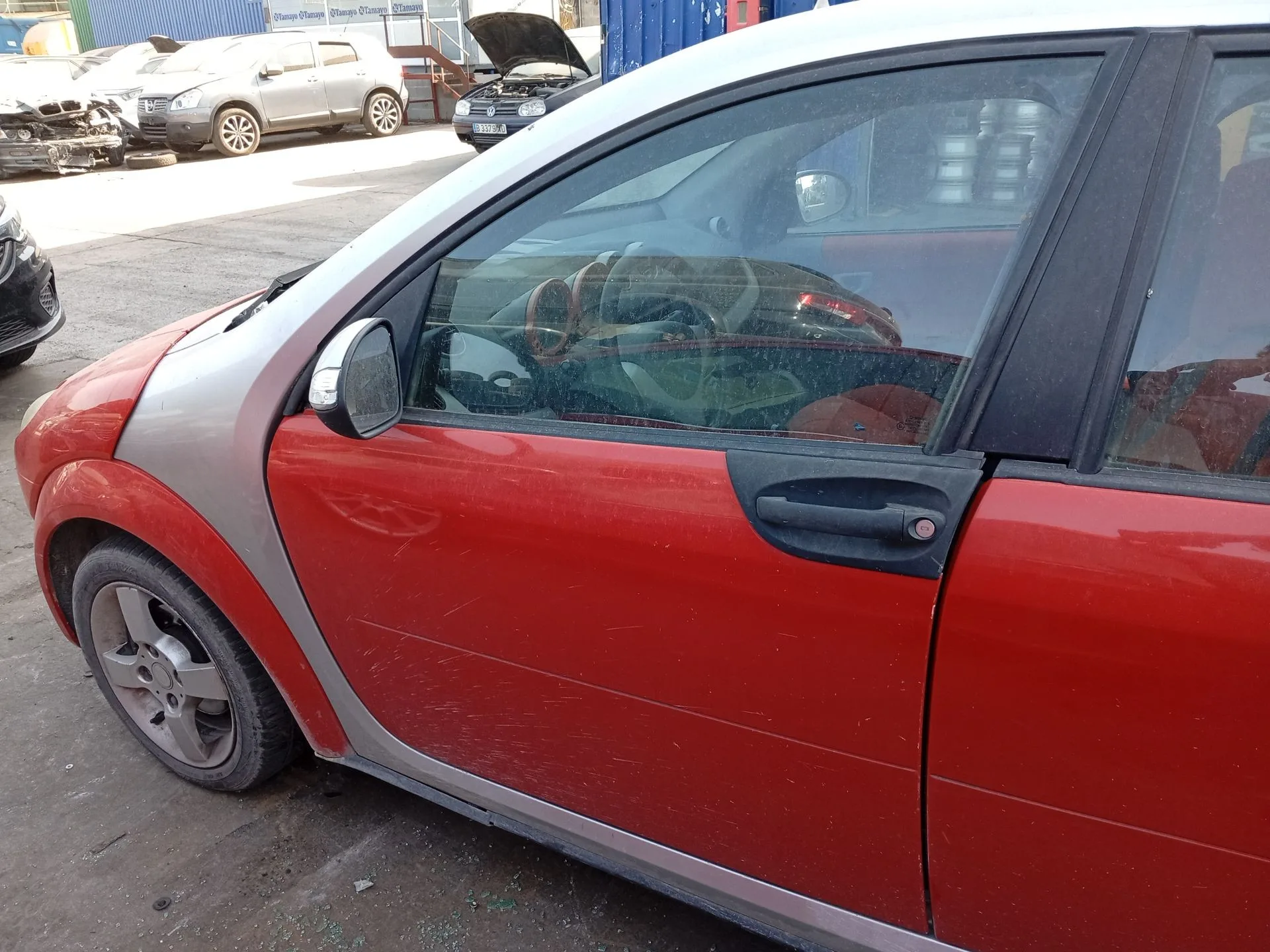 Puerta Delantera Izquierda para Smart Forfour (454)