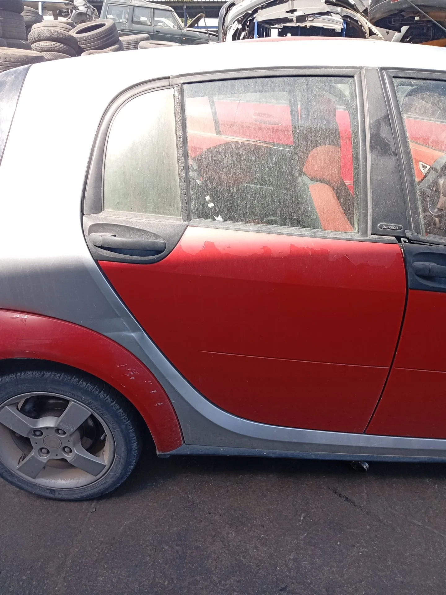 Puerta Trasera Derecha para Smart Forfour (454)