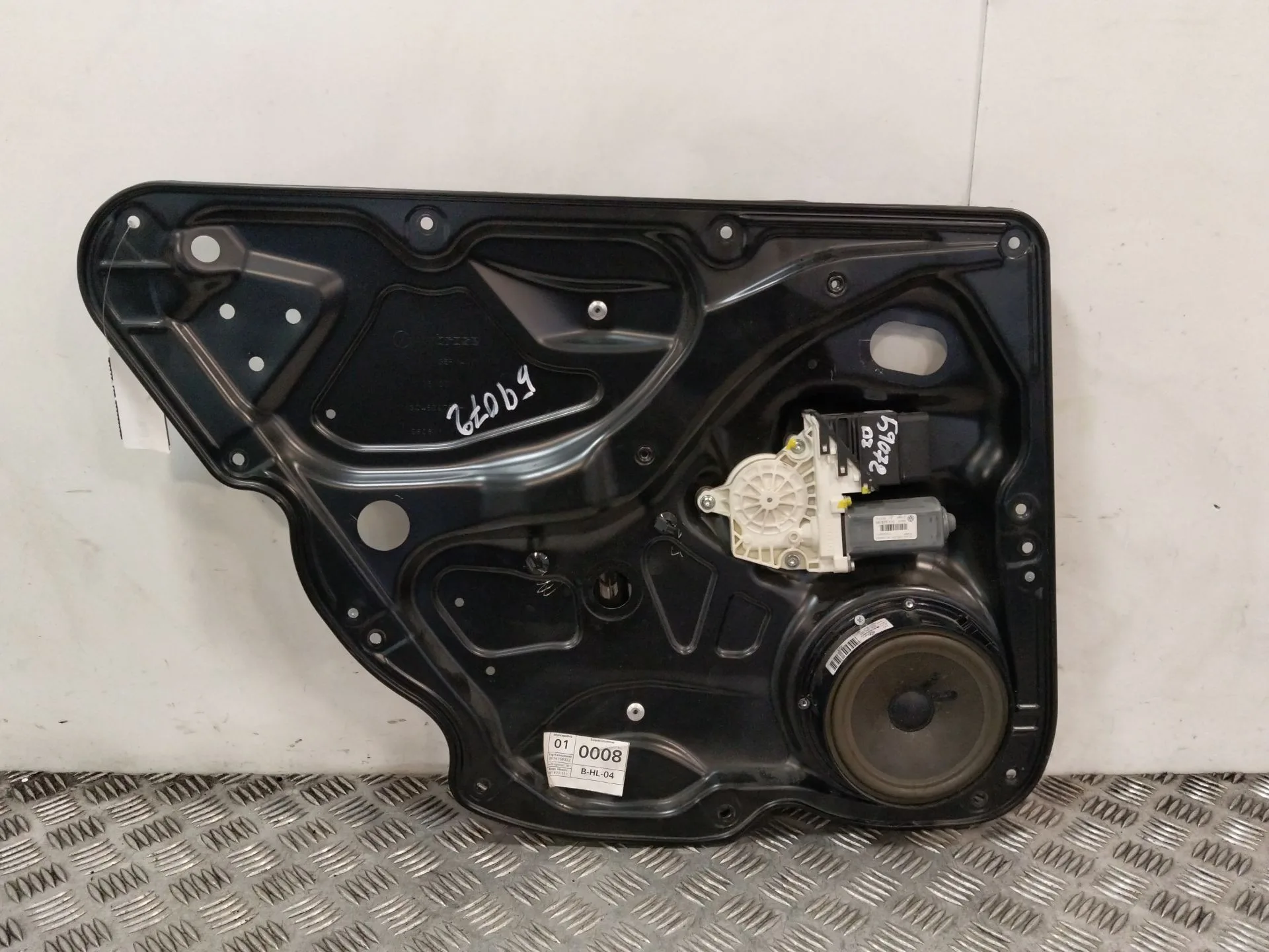 Elevalunas Trasero Izquierdo para Volkswagen Passat Variant (3C5)