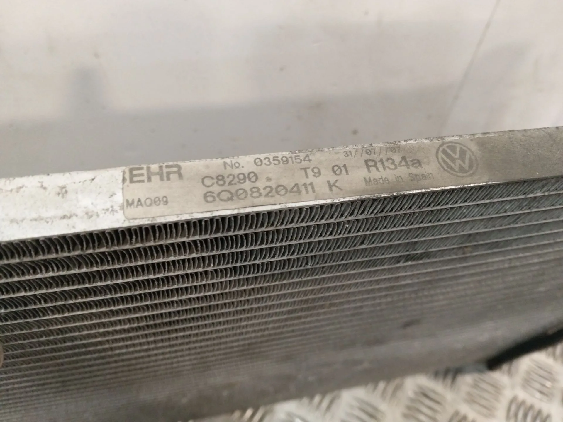 Condensador / Radiador Aire Acondicionado para Skoda Fabia Ii (542)