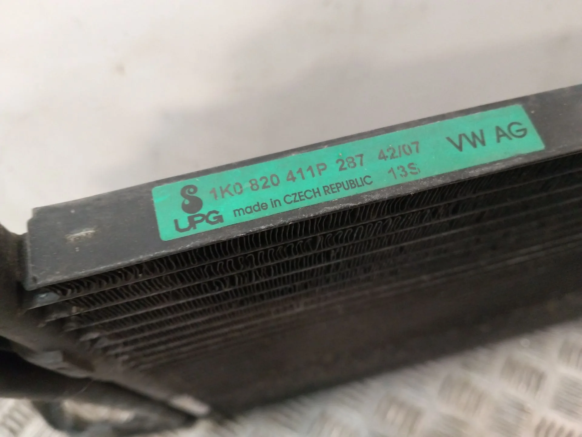 Condensador / Radiador Aire Acondicionado para Volkswagen Eos (1F7)
