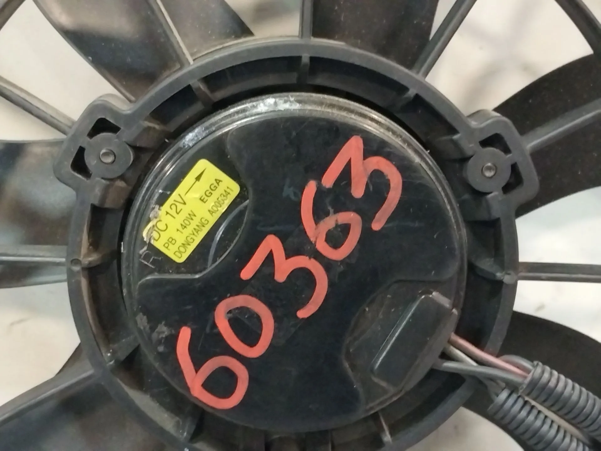 Electroventilador para Hyundai I20 I (Pb, Pbt)