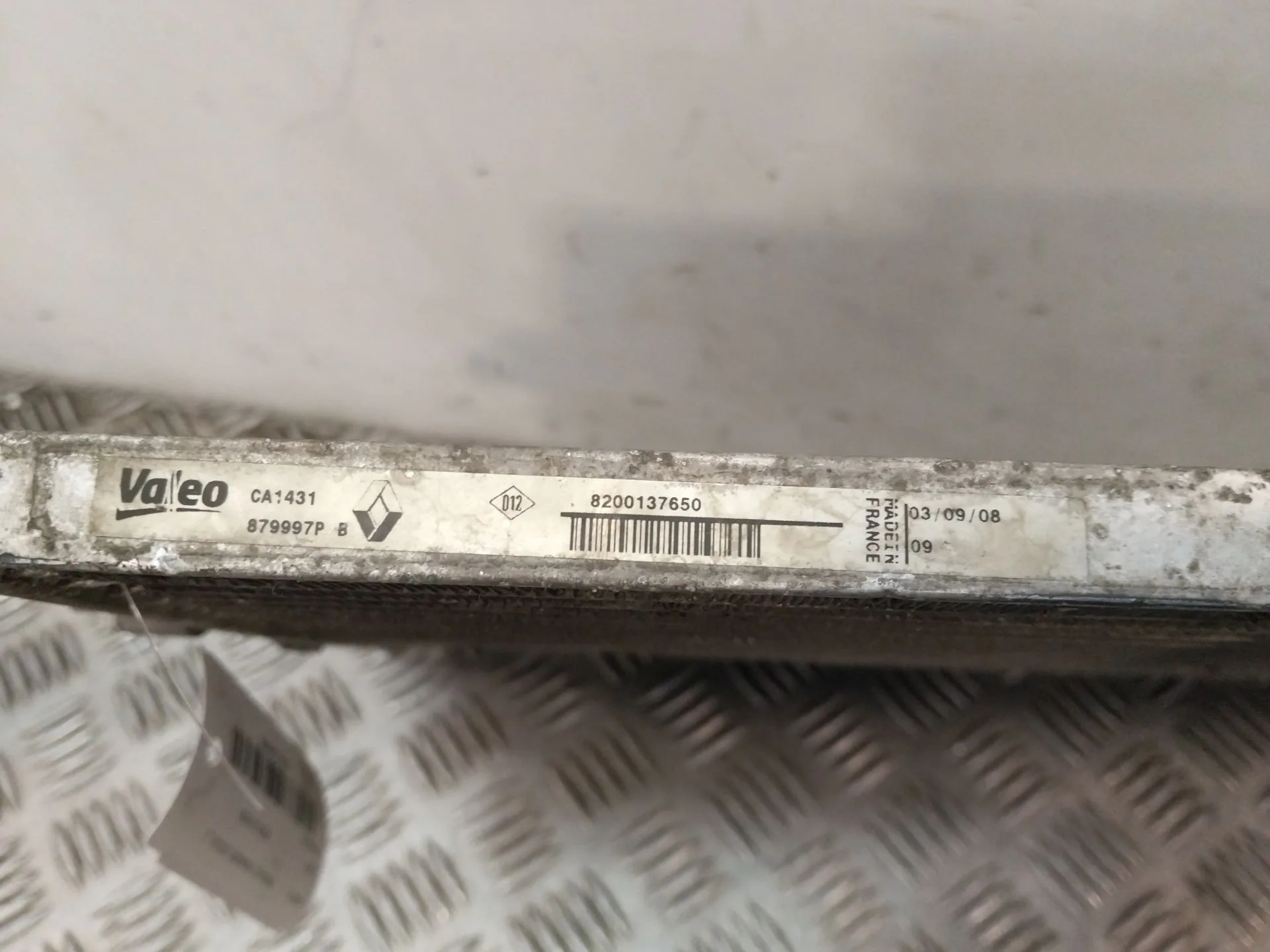 Condensador / Radiador Aire Acondicionado para Renault Kangoo (Kc0/1_)