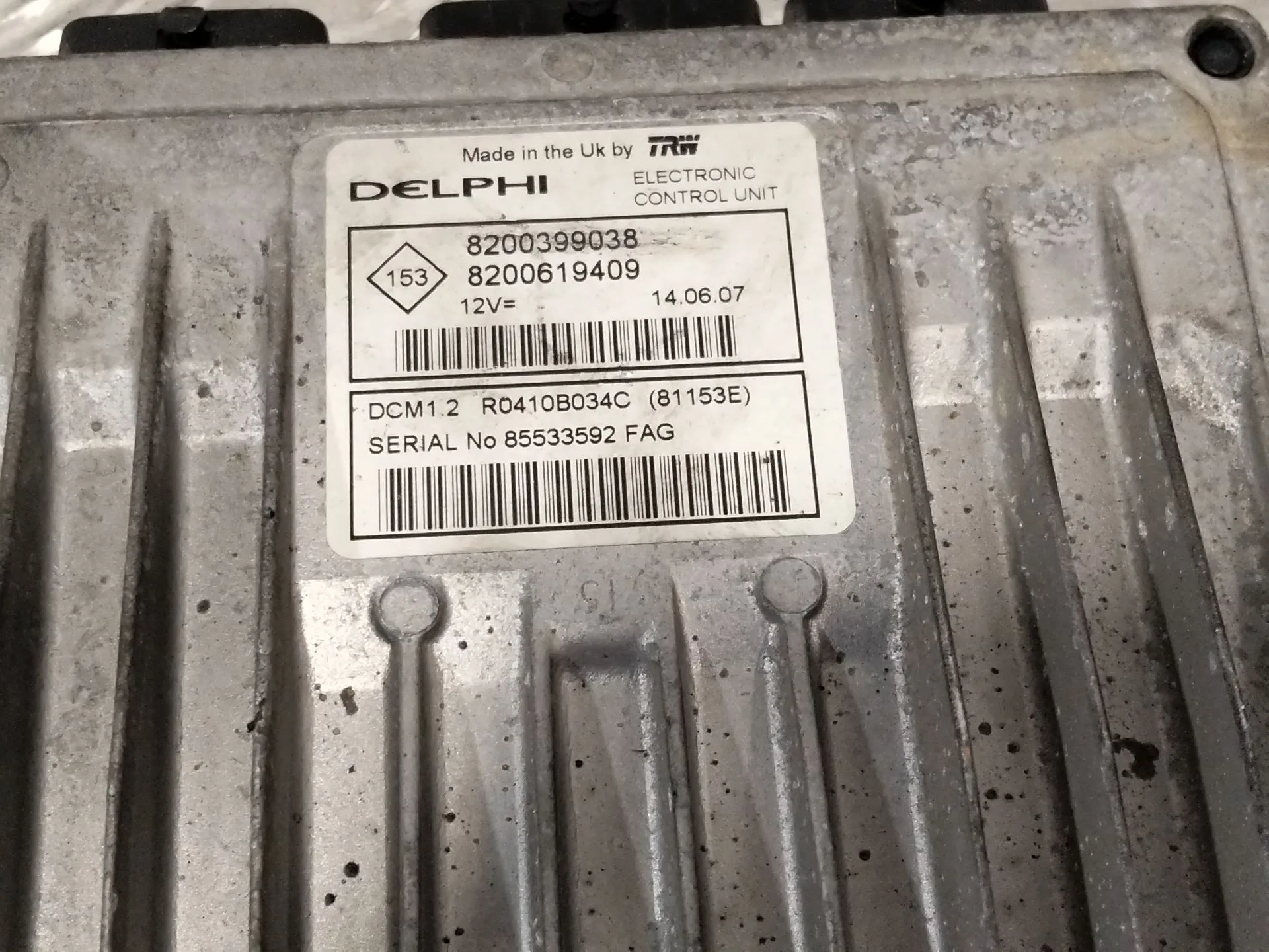 Centralita Motor Uce para Renault Megane Ii (Bm0/1_, Cm0/1_)