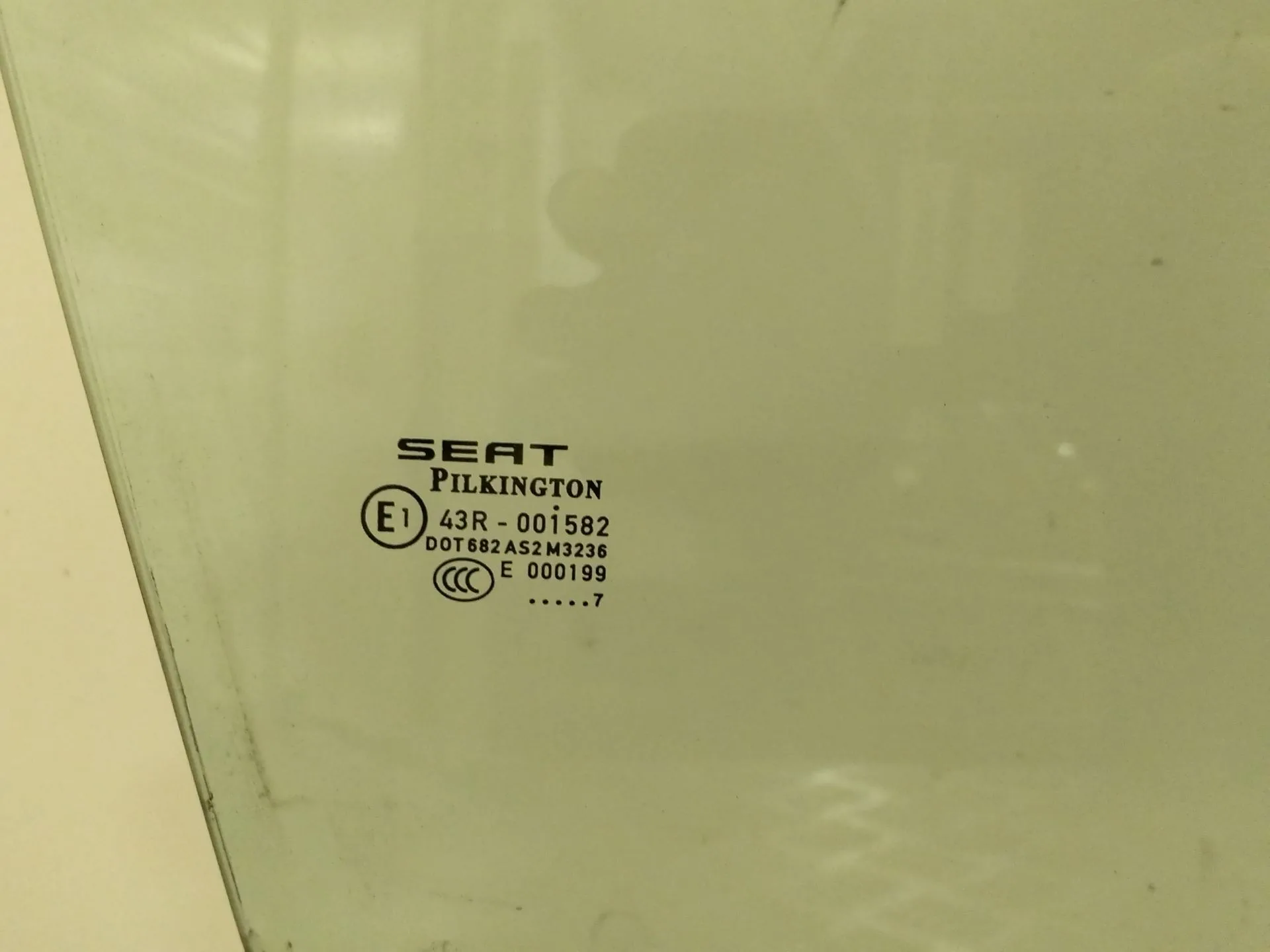 Luna Delantera Derecha para Seat Leon (1P1)