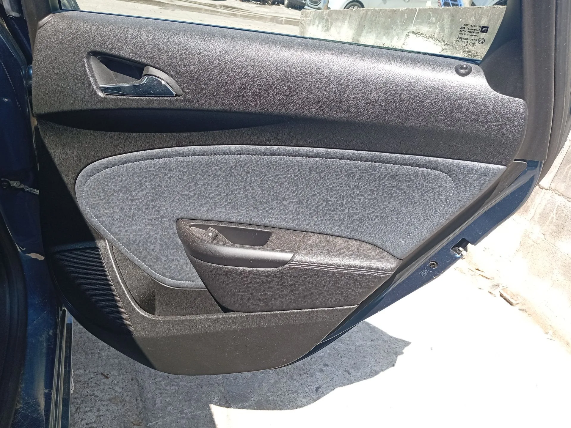 Elevalunas Trasero Derecho para Opel Astra J (P10)