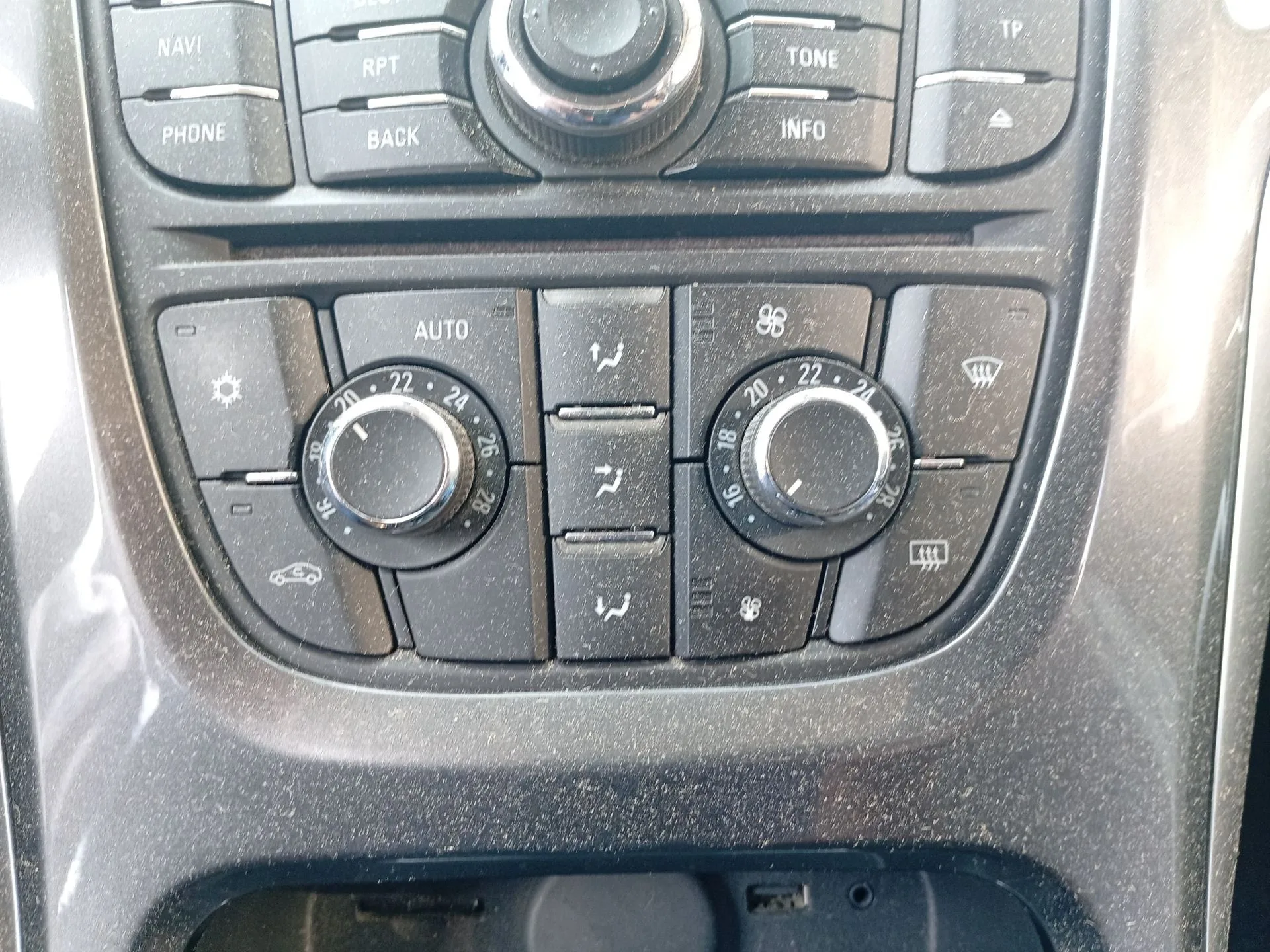 Mando Climatizador para Opel Astra J (P10)