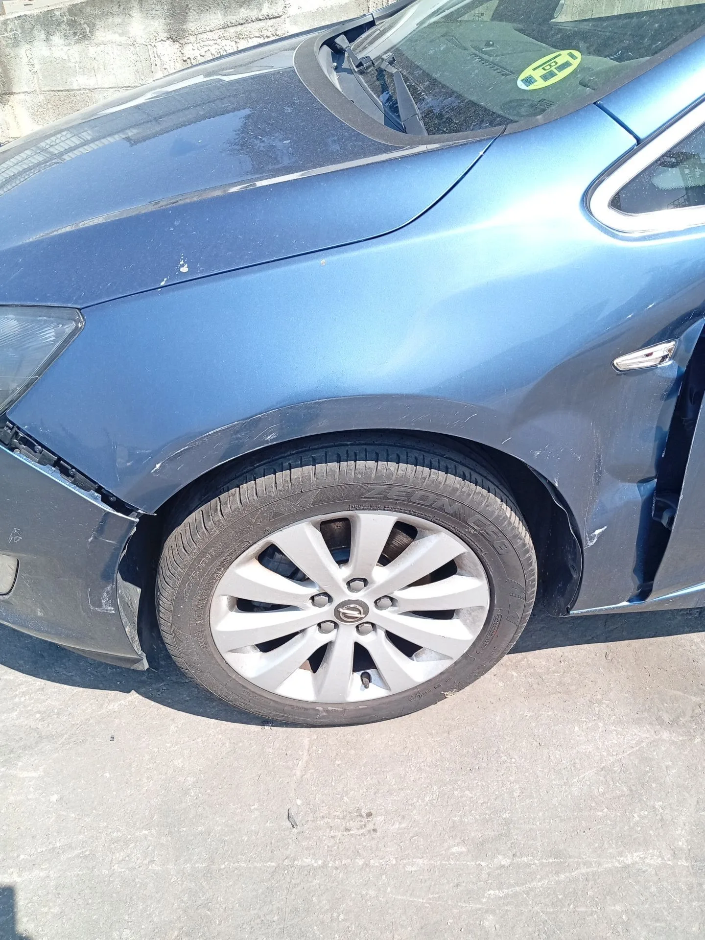 Pinza Freno Delantera Izquierda para Opel Astra J (P10)