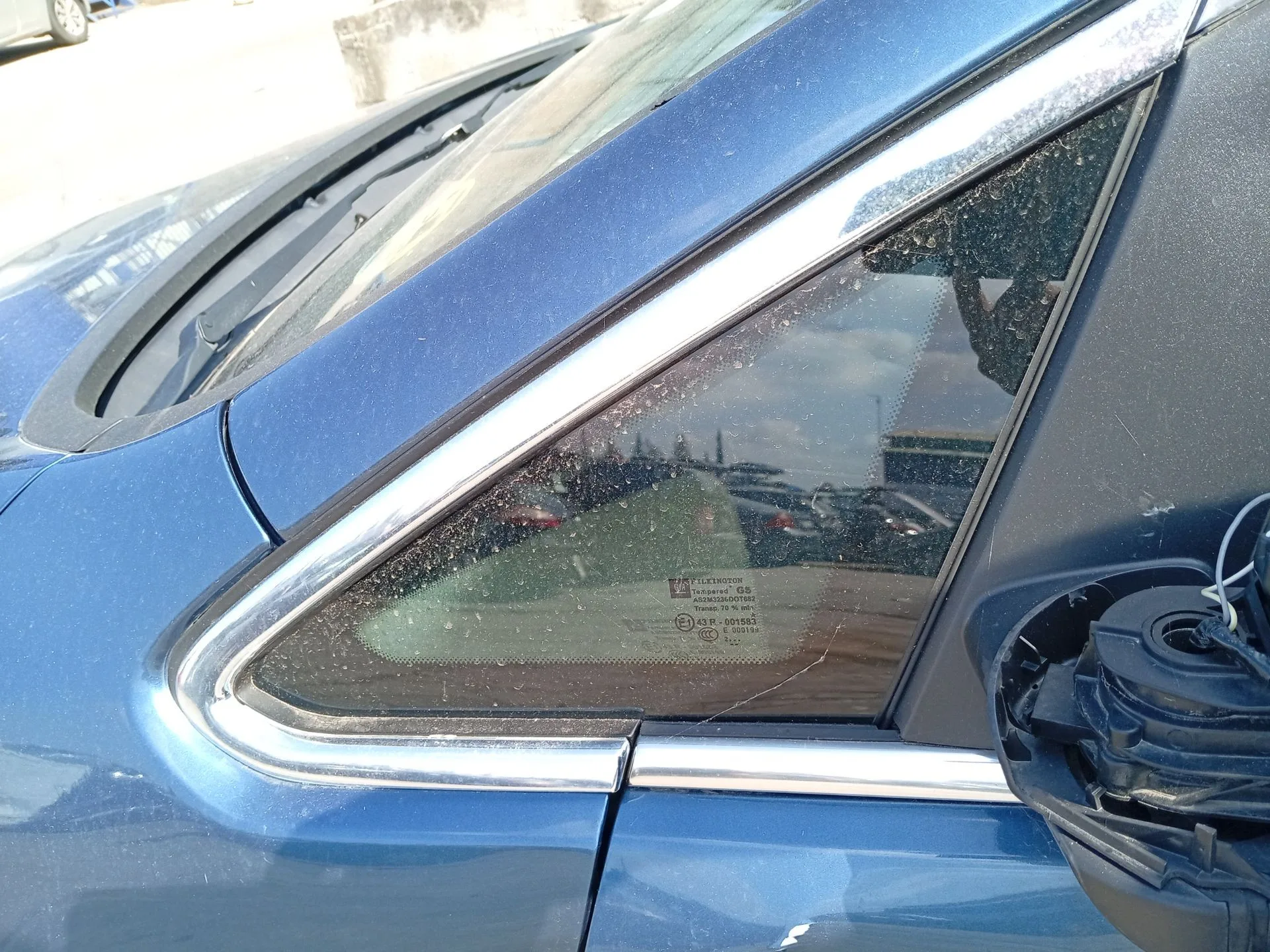 Luna Custodia Delantera Izquierda para Opel Astra J (P10)