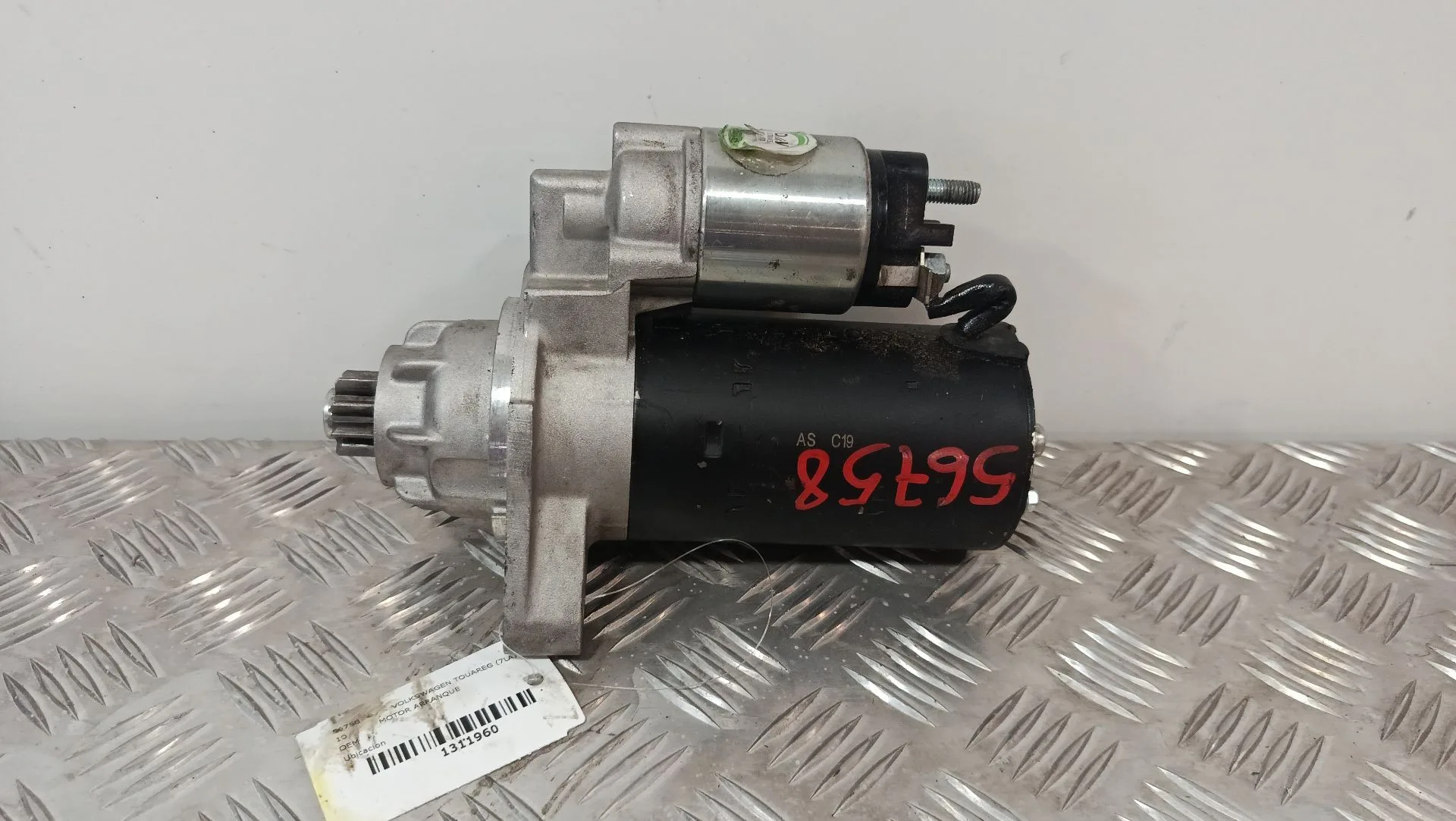 Motor Arranque para Volkswagen Touareg (7La)