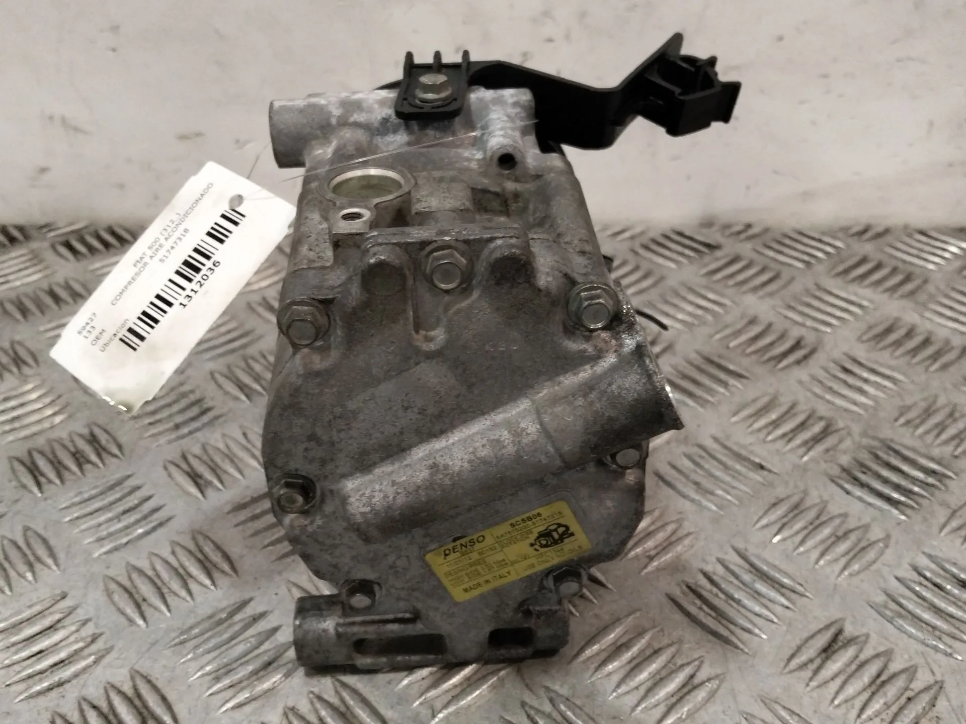 Compresor Aire Acondicionado para Fiat 500 (312_)