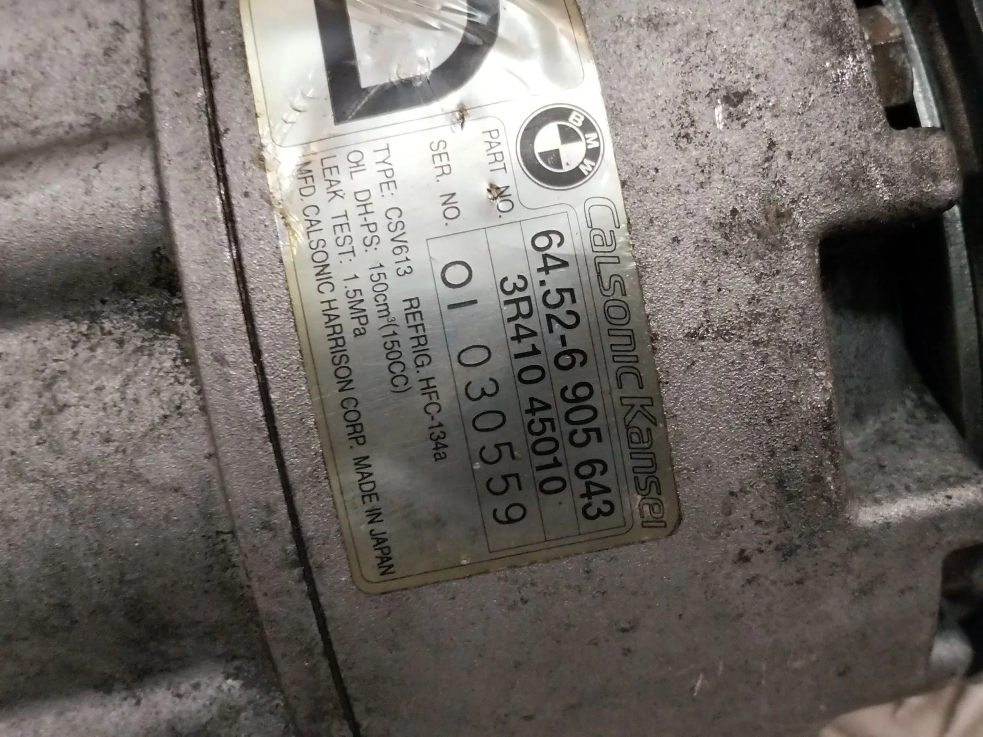 Compresor Aire Acondicionado para Bmw 3 Touring (E46)