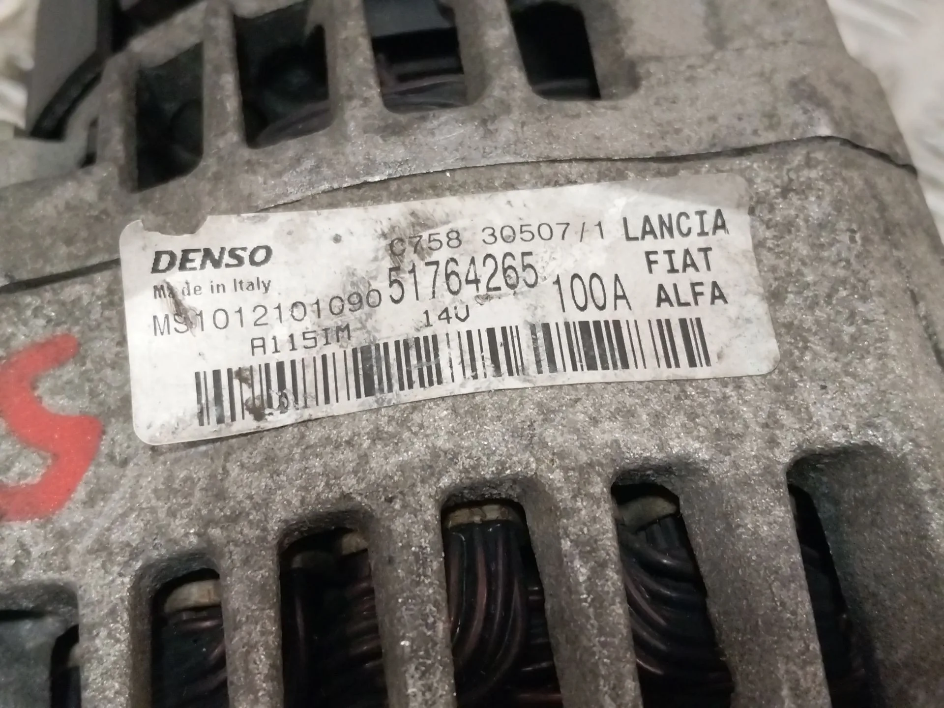 Alternador para Fiat Bravo (198)