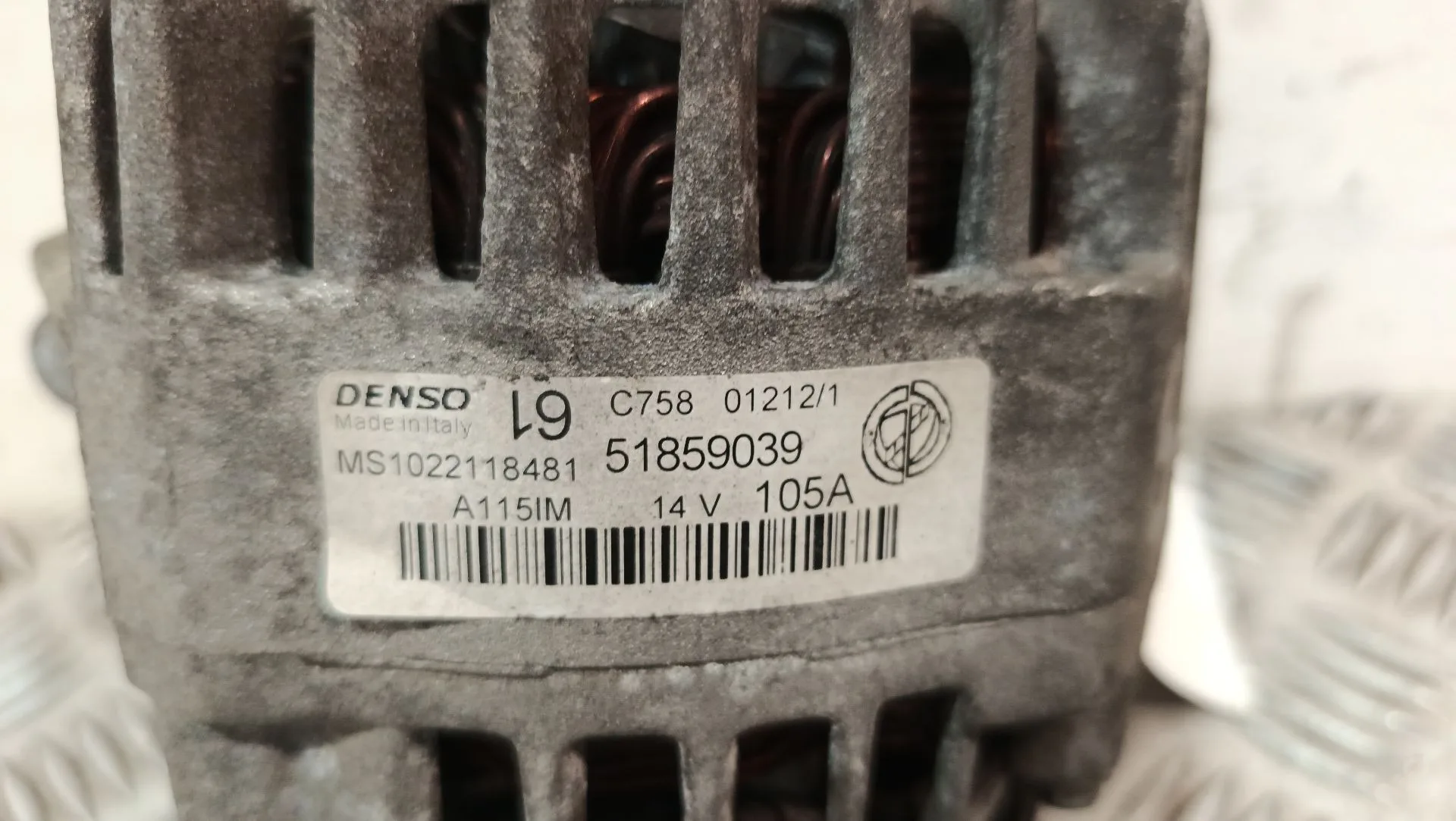 Alternador para Fiat 500 (312_)