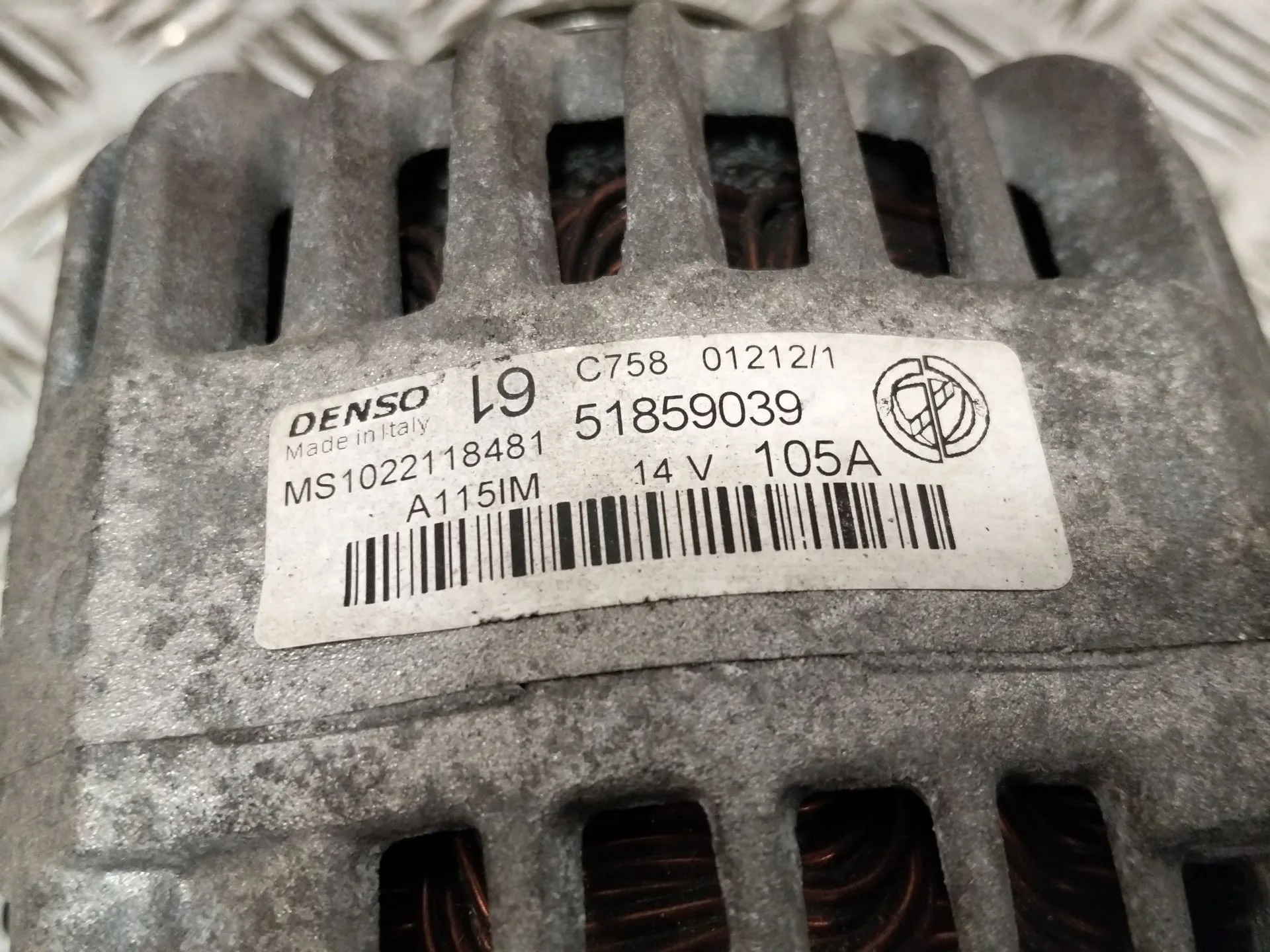 Alternador para Fiat 500 (312_)