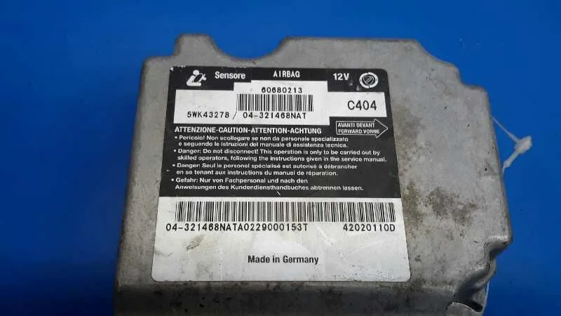 Centralita Airbag para Alfa Romeo 156