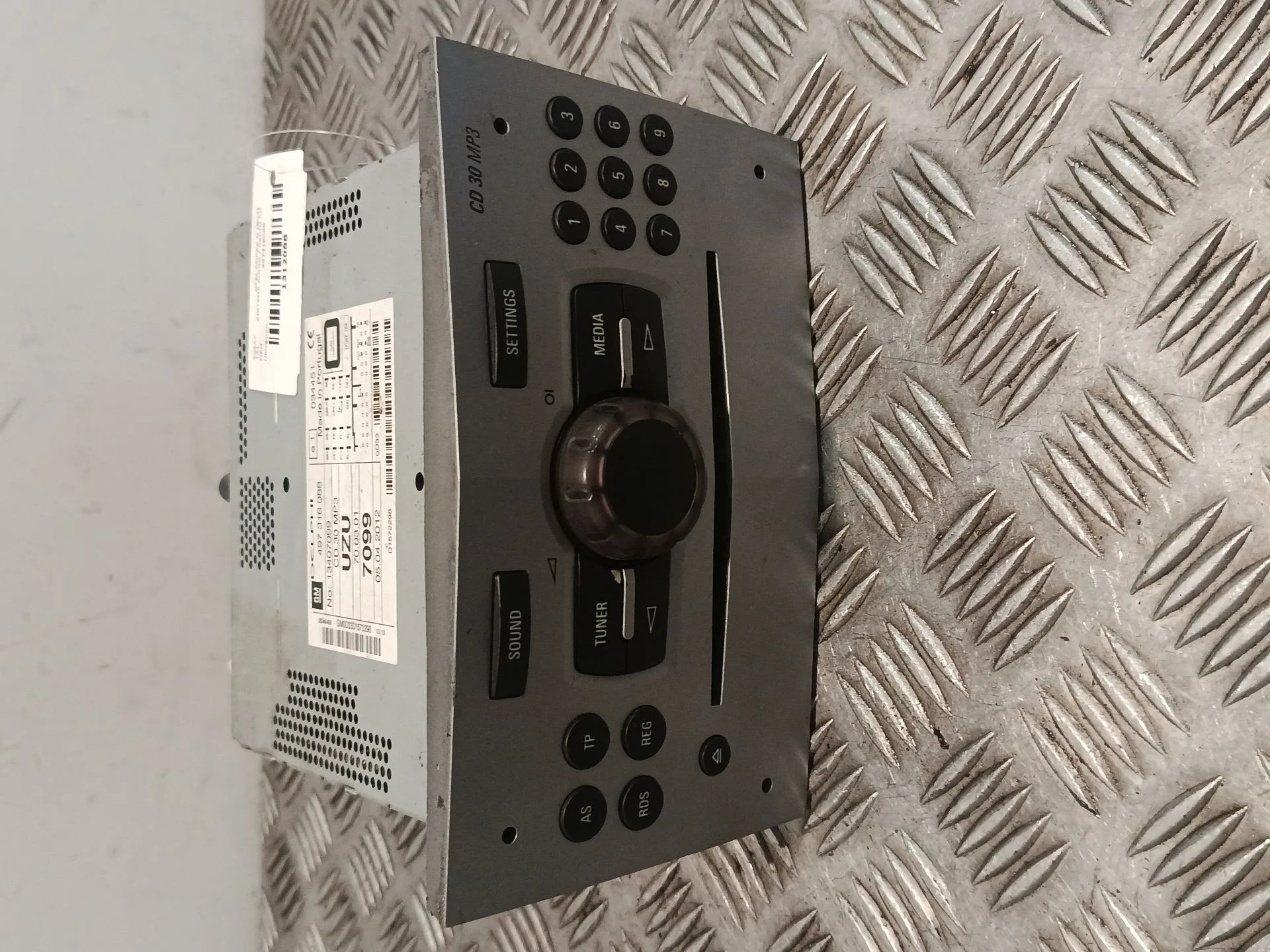 Sistema Audio / Radio Cd para Opel Corsa D (S07)